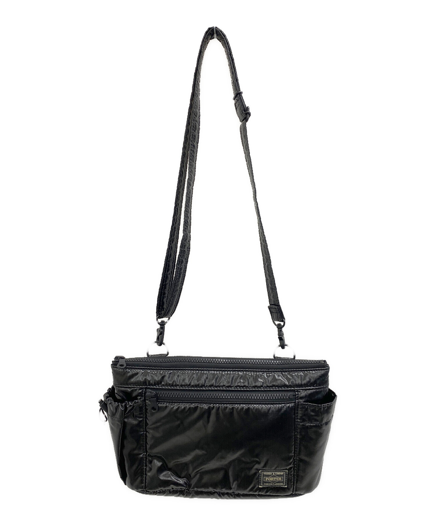 中古・古着通販】PORTER (ポーター) SHOULDER BAG(S) ブラック