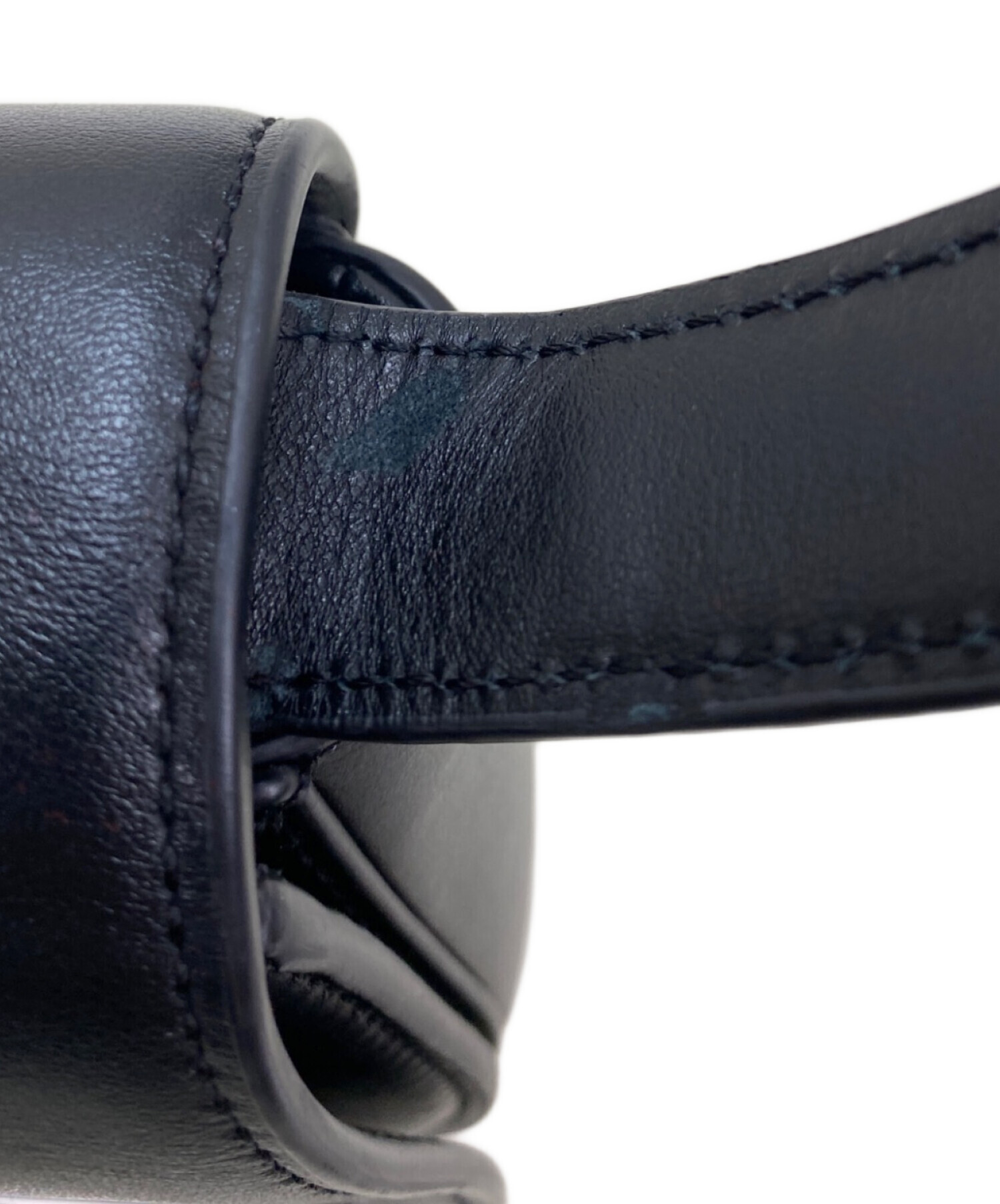 中古・古着通販】DIESEL (ディーゼル) レザーショルダーバッグ