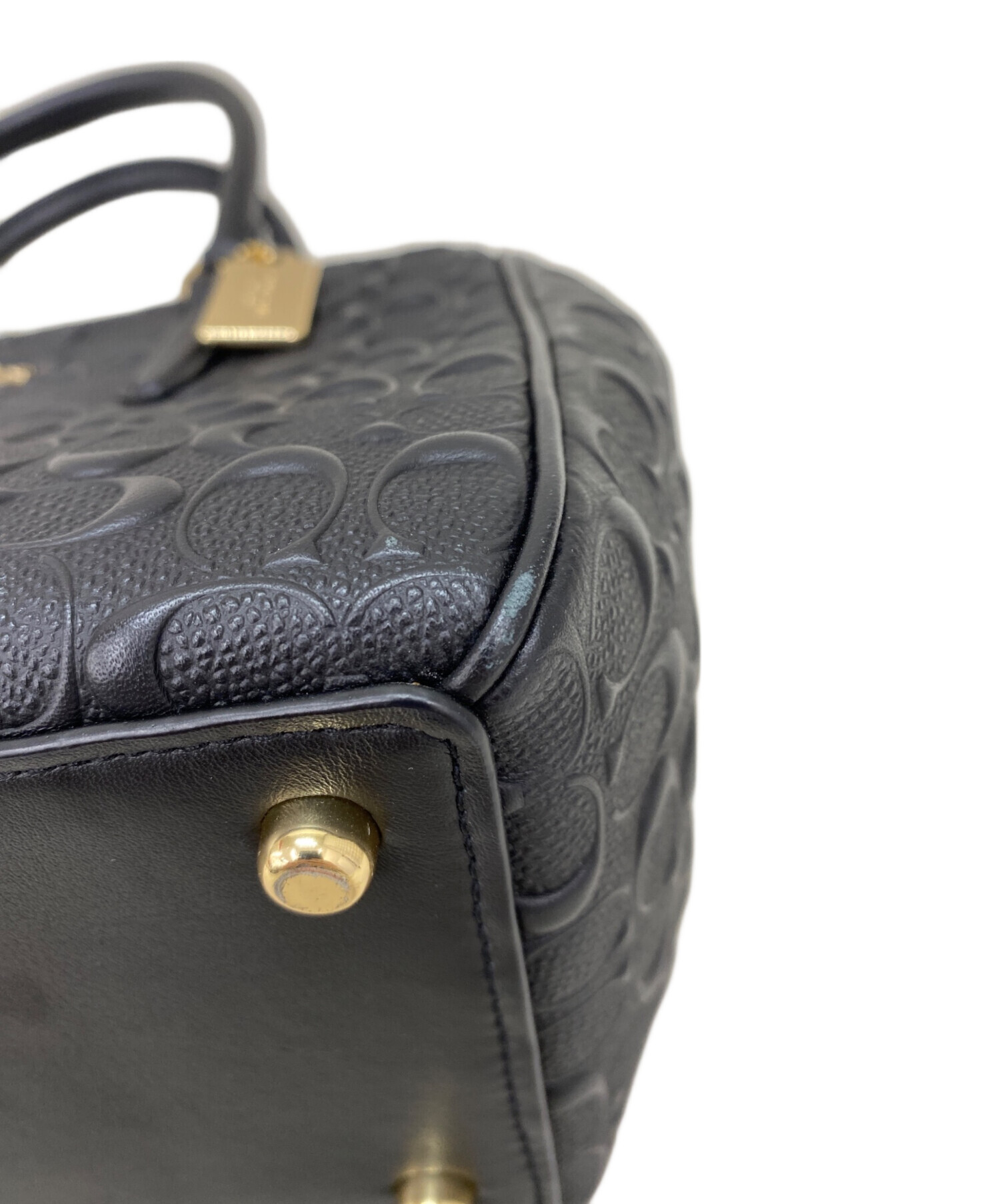 中古・古着通販】COACH (コーチ) 2WAYバッグ ブラック｜ブランド・古着