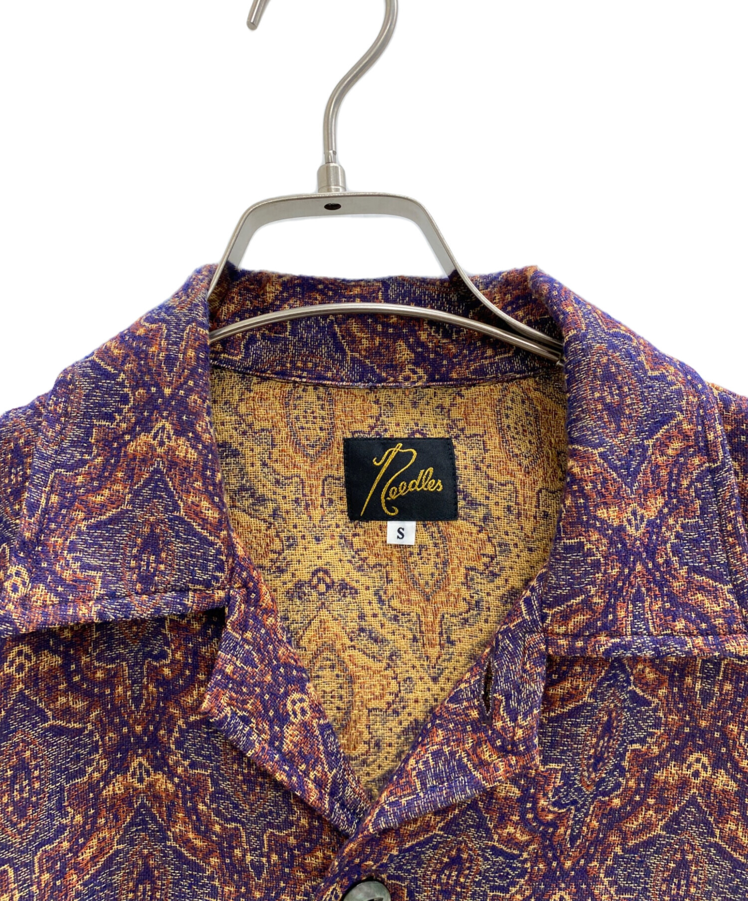 中古・古着通販】Needles (ニードルズ) Cabana Shirt - Poly India Jq