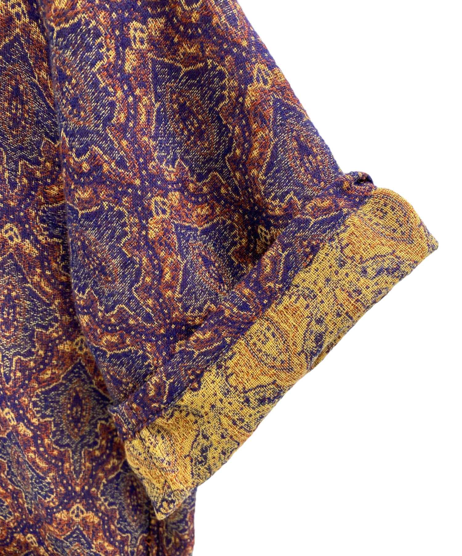 中古・古着通販】Needles (ニードルズ) Cabana Shirt - Poly India Jq