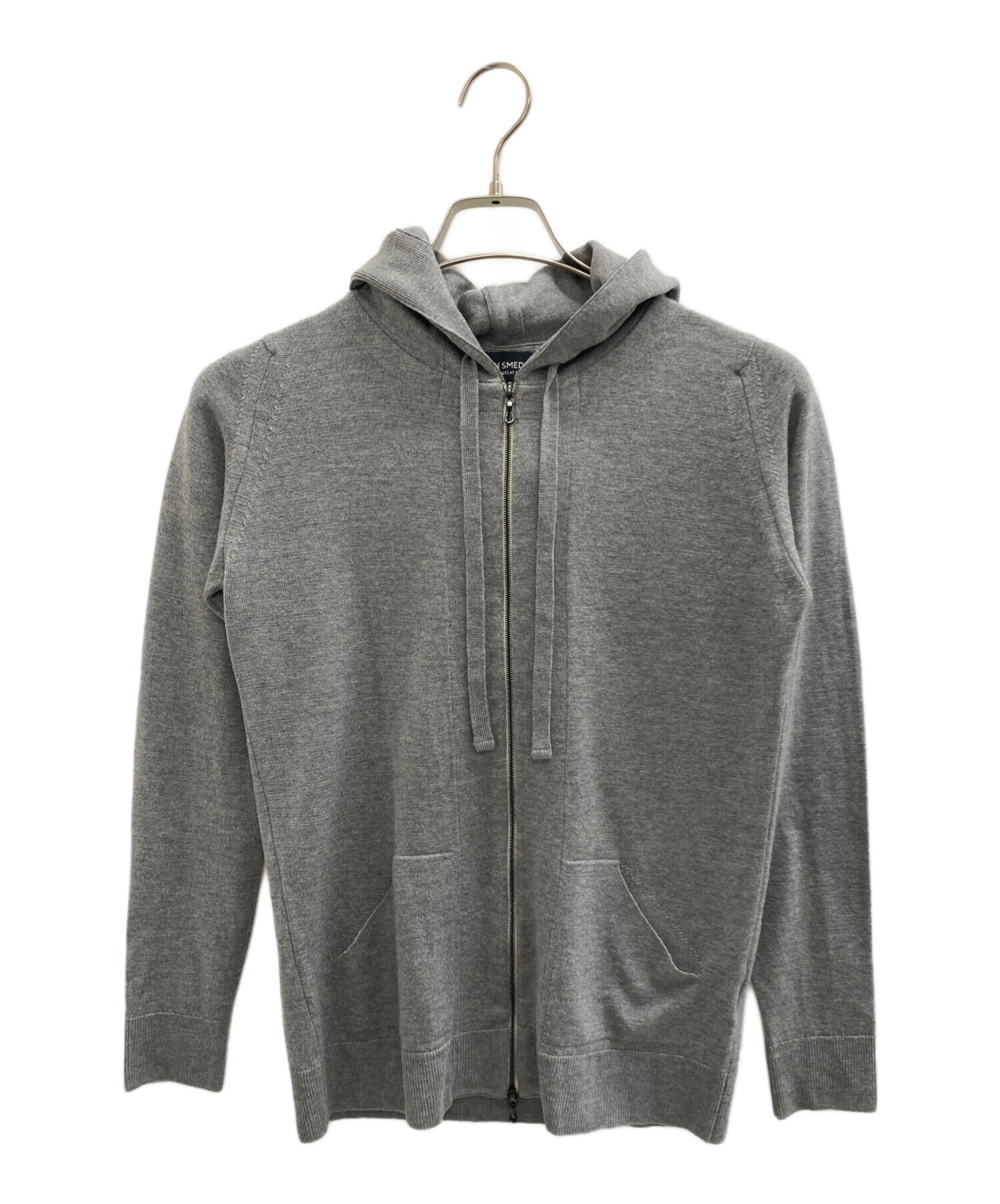 中古・古着通販】JOHN SMEDLEY (ジョンスメドレー) ニットパーカー 