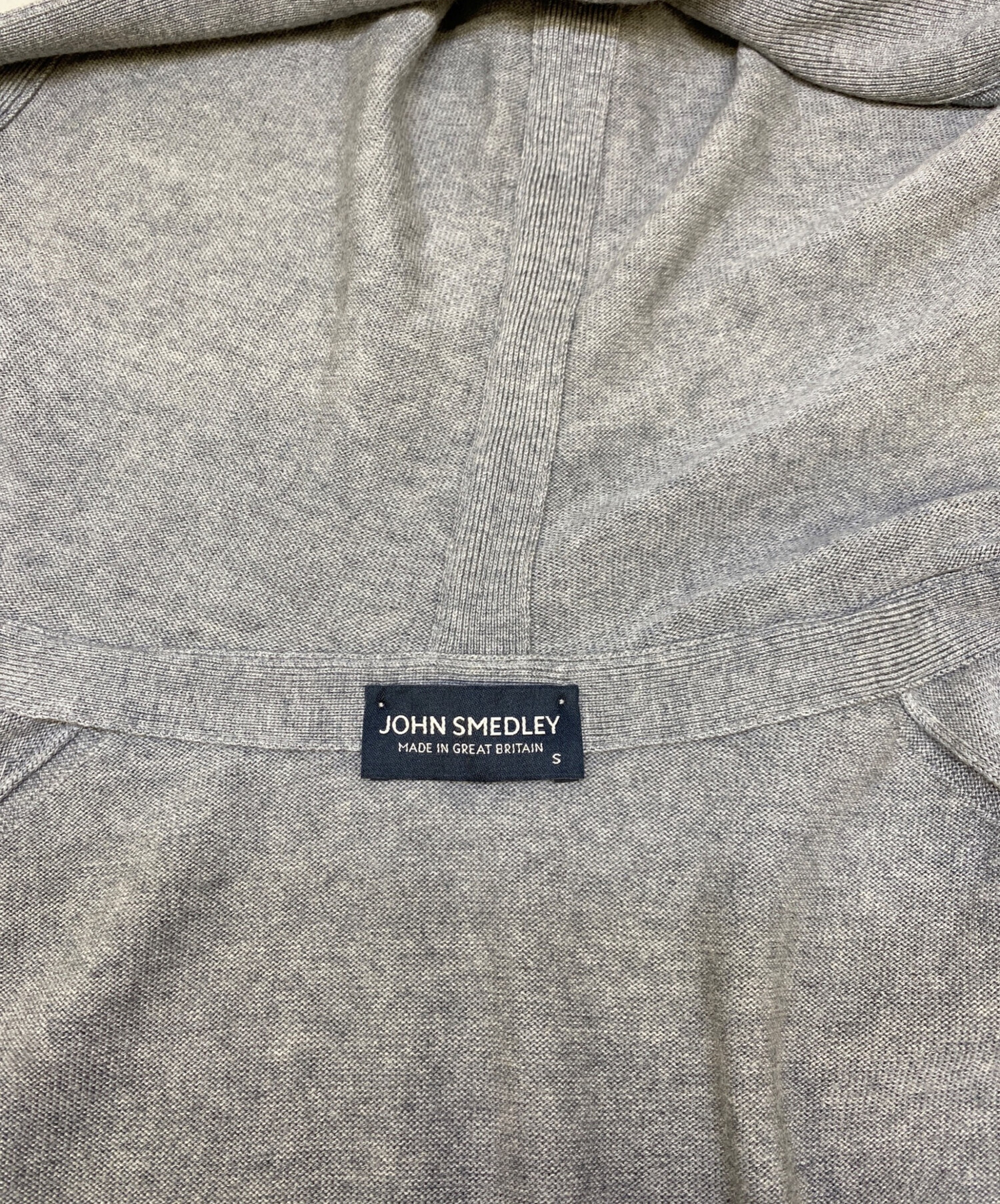 中古・古着通販】JOHN SMEDLEY (ジョンスメドレー) ニットパーカー 