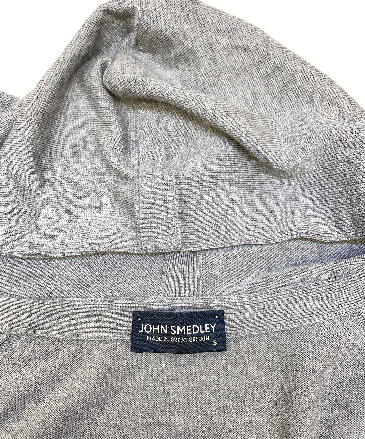 中古・古着通販】JOHN SMEDLEY (ジョンスメドレー) ニットパーカー 