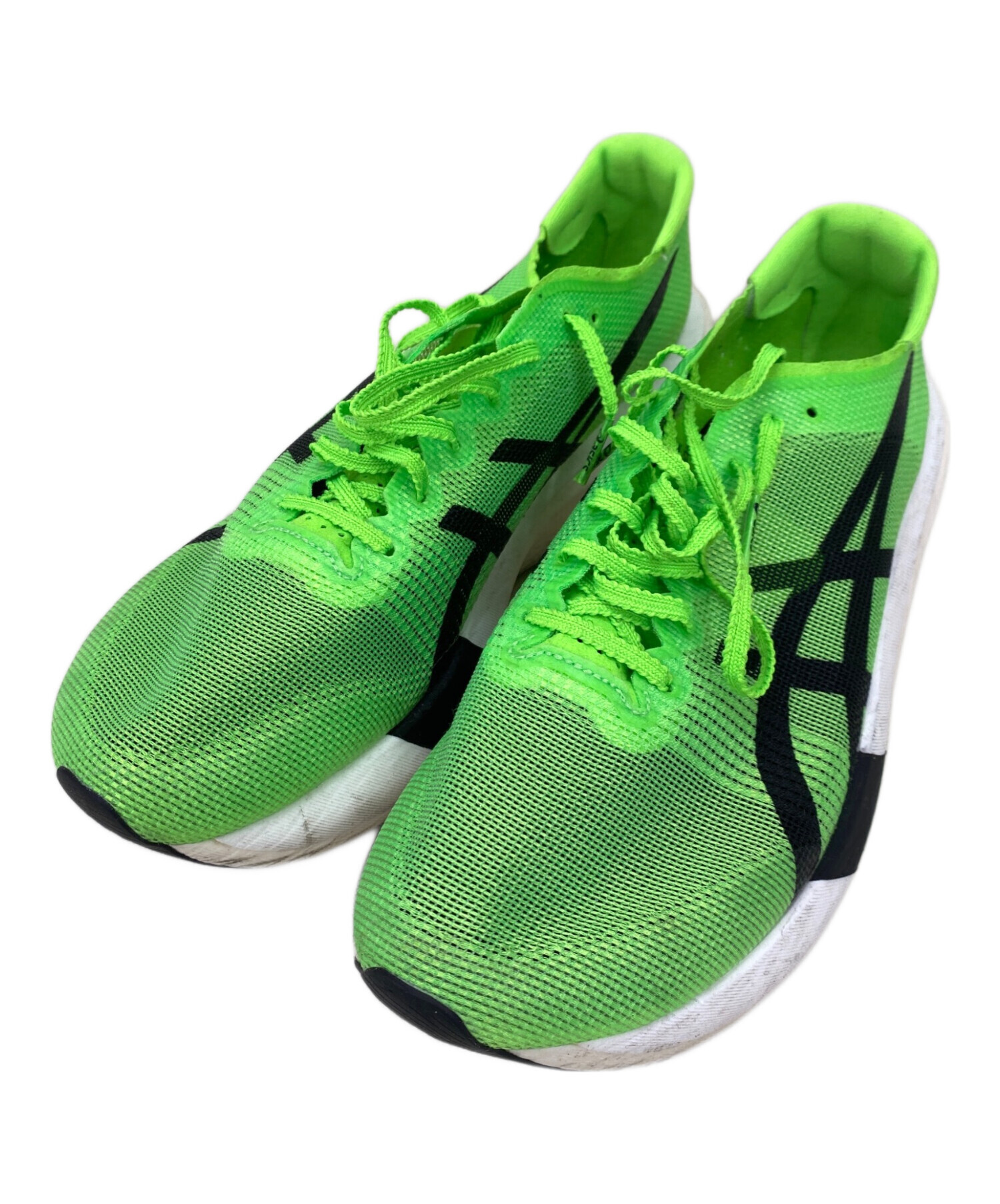 中古・古着通販】asics (アシックス) ランニングシューズ グリーン