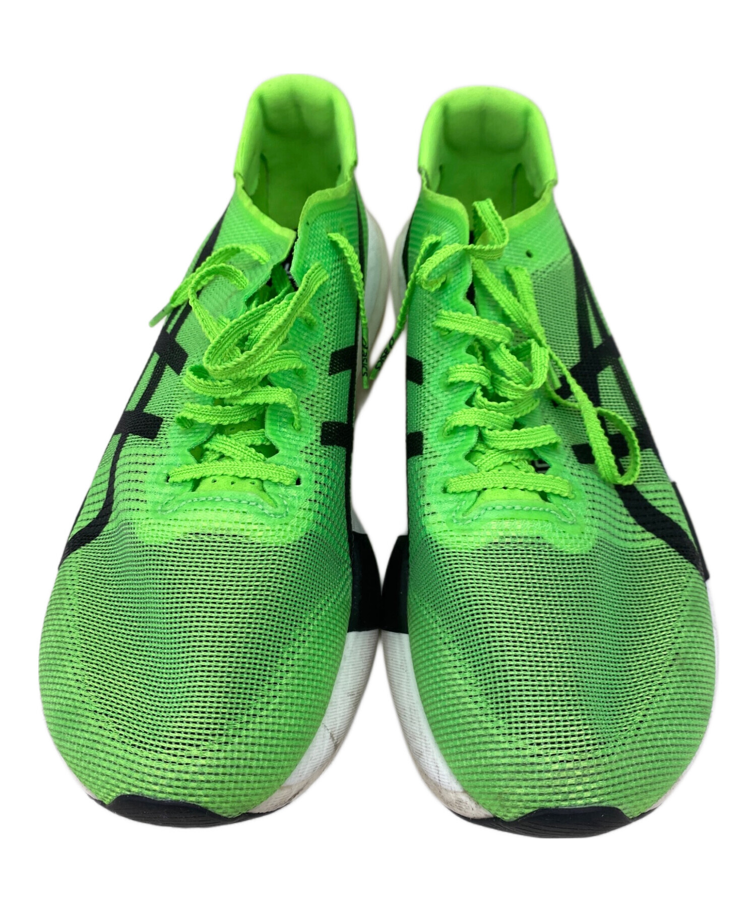 【再値下げ】【中古】【美品】ランニングシューズ　asicsエスフォー　27.0㎝ 中古・古着通販】asics (アシックス) ランニングシューズ グリーン