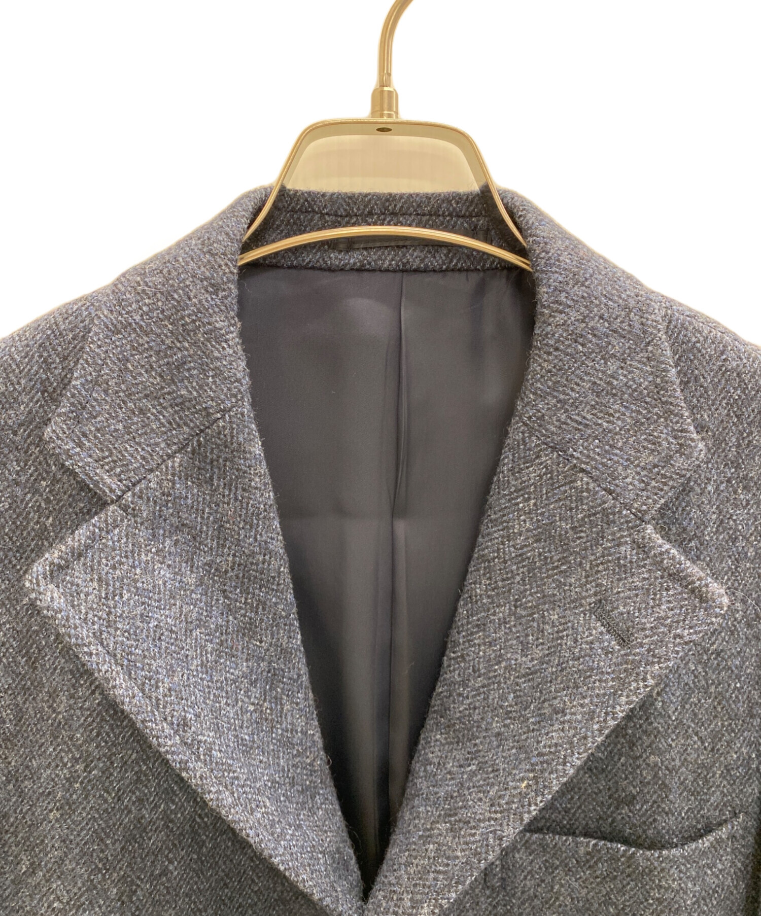 j*e様 【美品】ハリスツイード ジェイプレス テーラードジャケット くるみボタ 中古・古着通販】J.PRESS (ジェイプレス) ウール ヘリンボーン