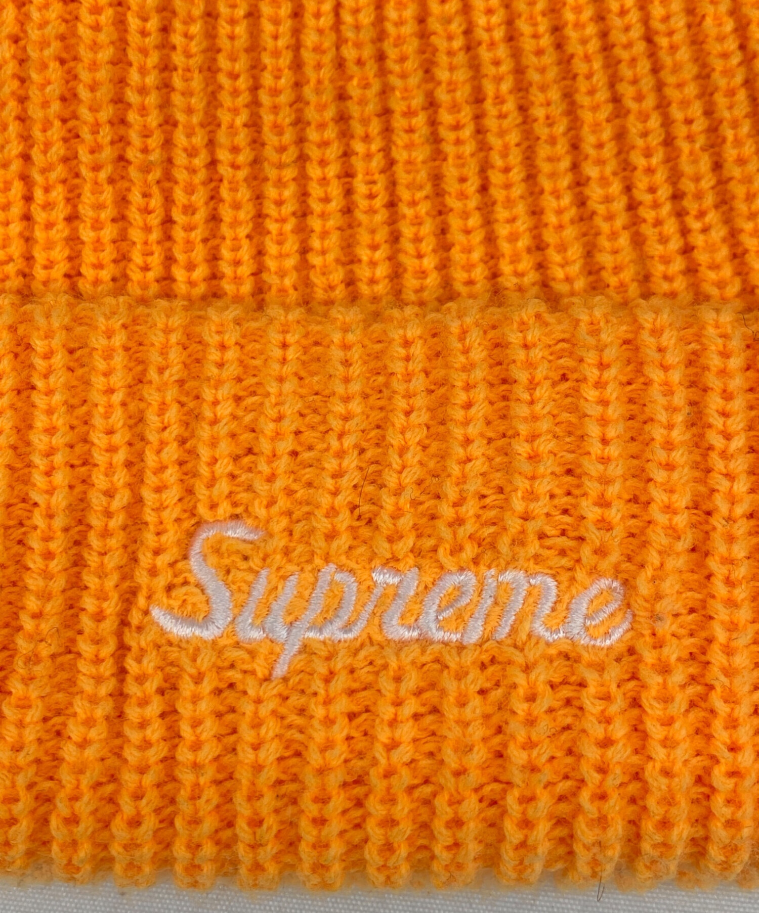 中古・古着通販】Supreme (シュプリーム) ニット帽 オレンジ｜ブランド