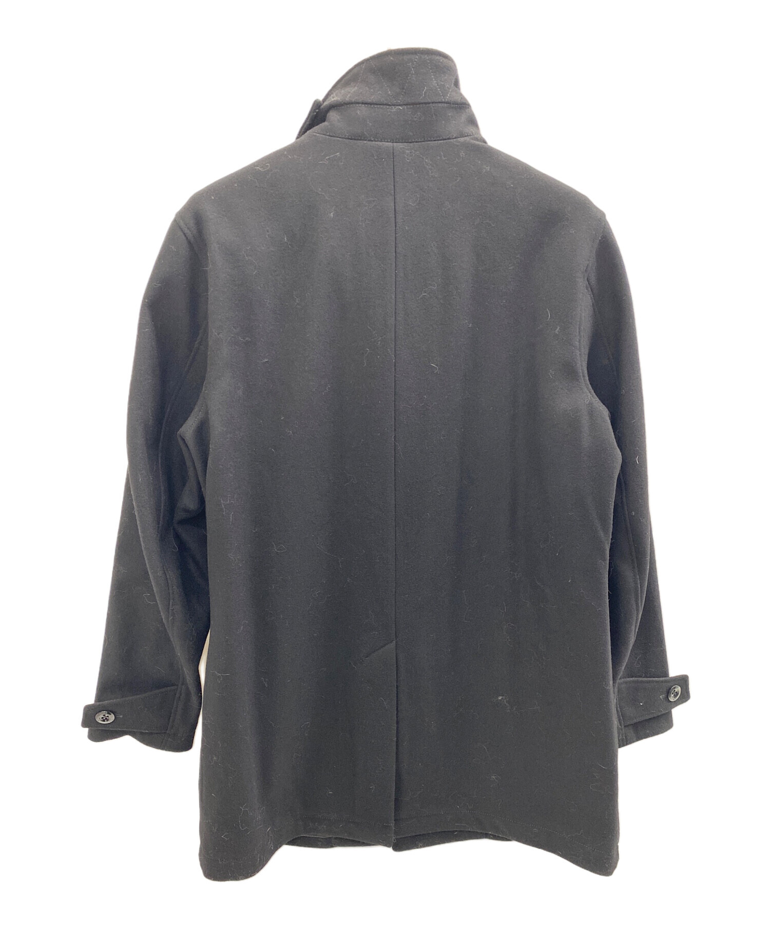 中古・古着通販】G-STAR RAW (ジースターロゥ) ウールコート ブラック