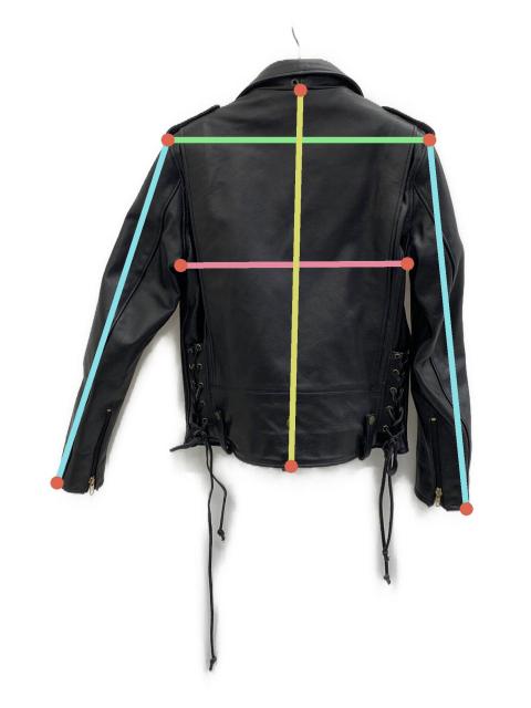 中古・古着通販】63 leathers (ロクサン レザーズ) ダブルライダース