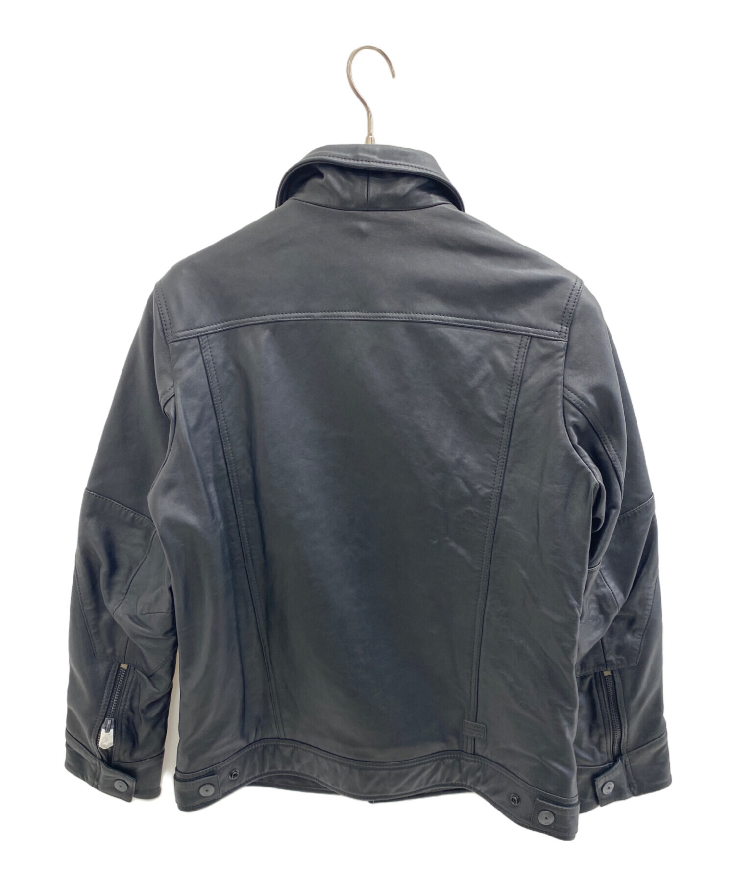 G-STAR RAW VODAN 3D slim レザージャケット S 中古・古着通販】G-STAR RAW (ジースターロゥ) VODAN 3D SLIM LEATHER