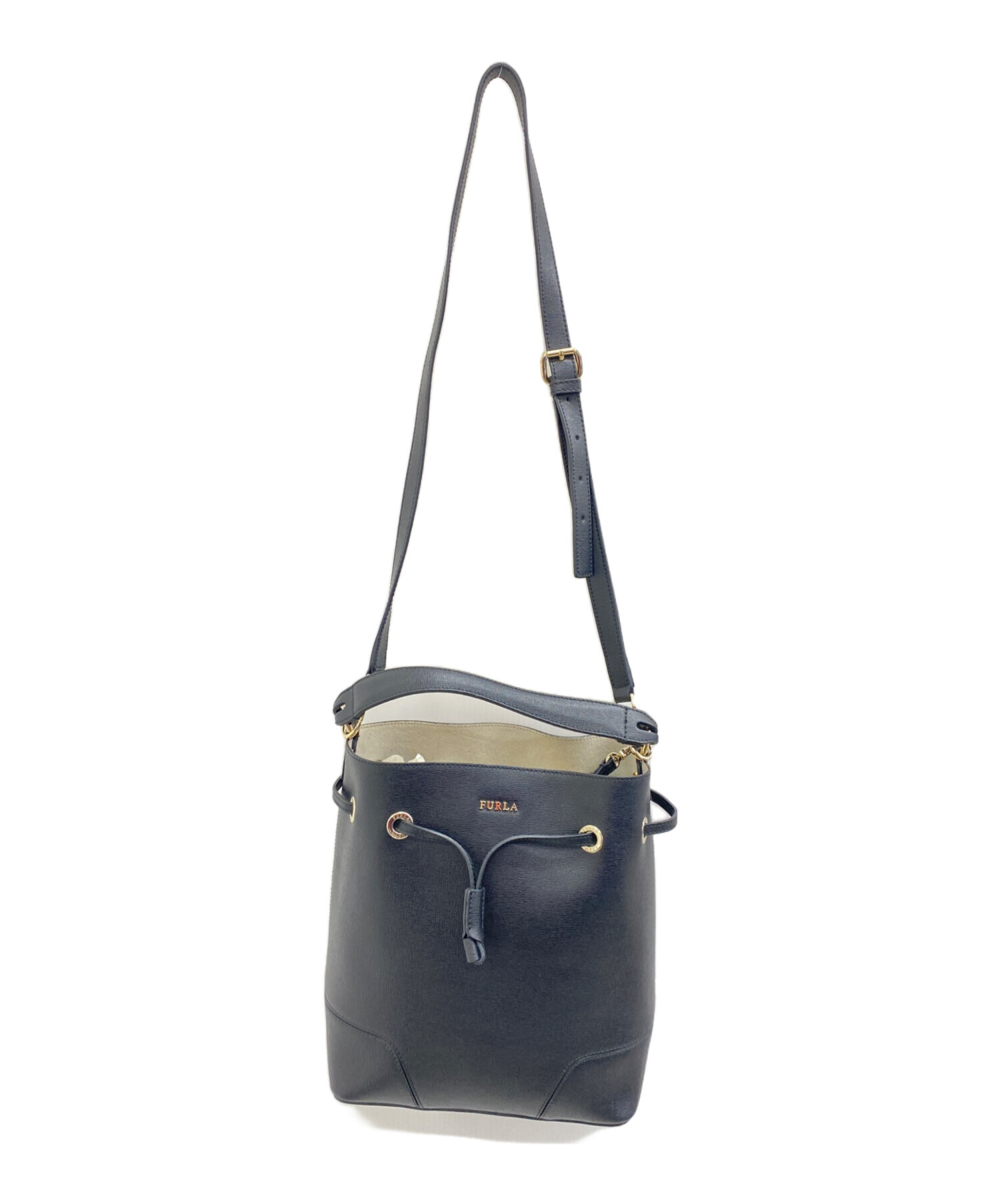 中古・古着通販】FURLA (フルラ) ステイシー ブラック｜ブランド・古着 
