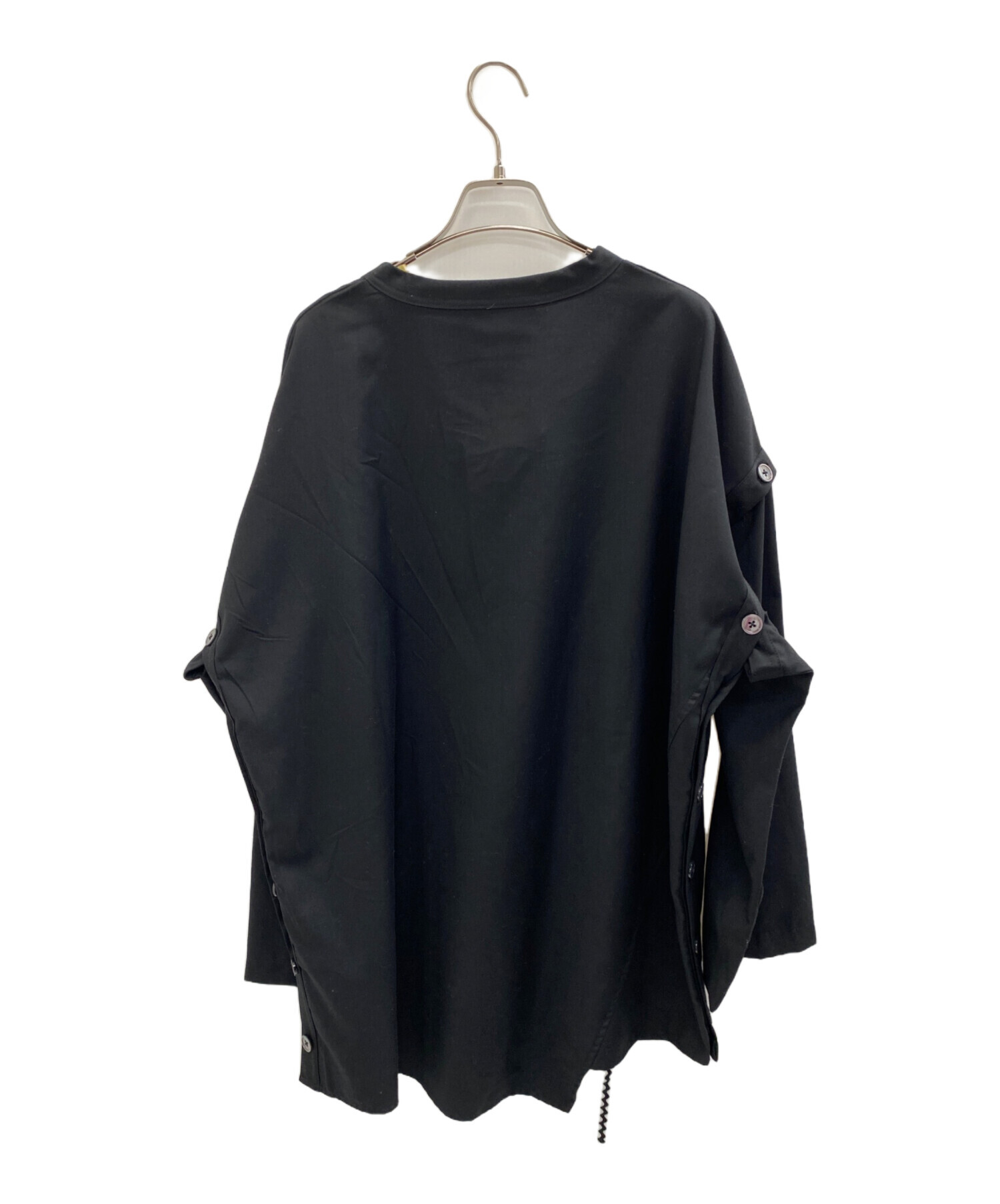 Fashion not conventional NOT CONVENTIONAL 多機能 ベスト 黒 メンズ F