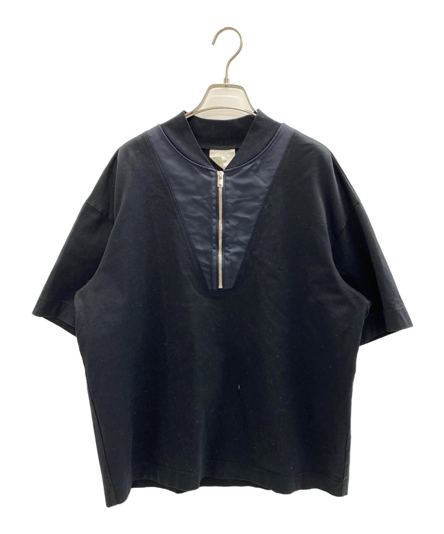 中古・古着通販】CINOH (チノ) EX.HYBRID S/S HALF ZIP TEE/THE TOKYO