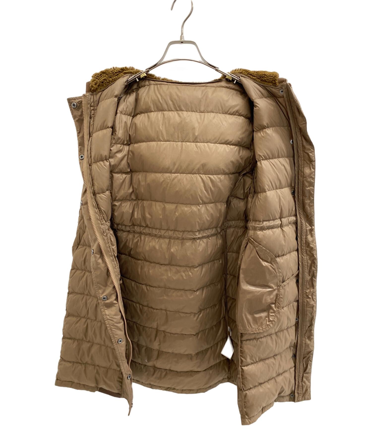 中古・古着通販】DoCLASSE (ドゥクラッセ) ダウンコート ブラウン