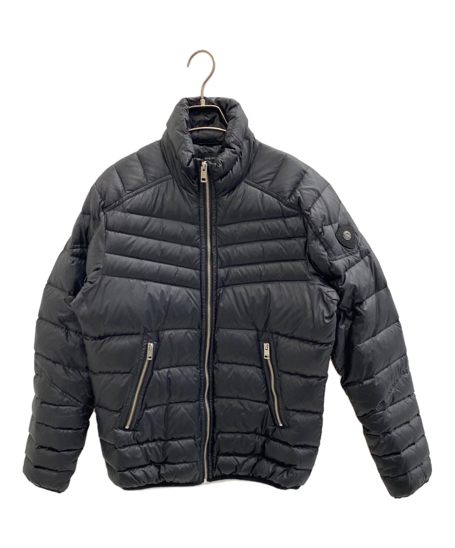 中古・古着通販】DIESEL (ディーゼル) ダウンジャケット ブラック 