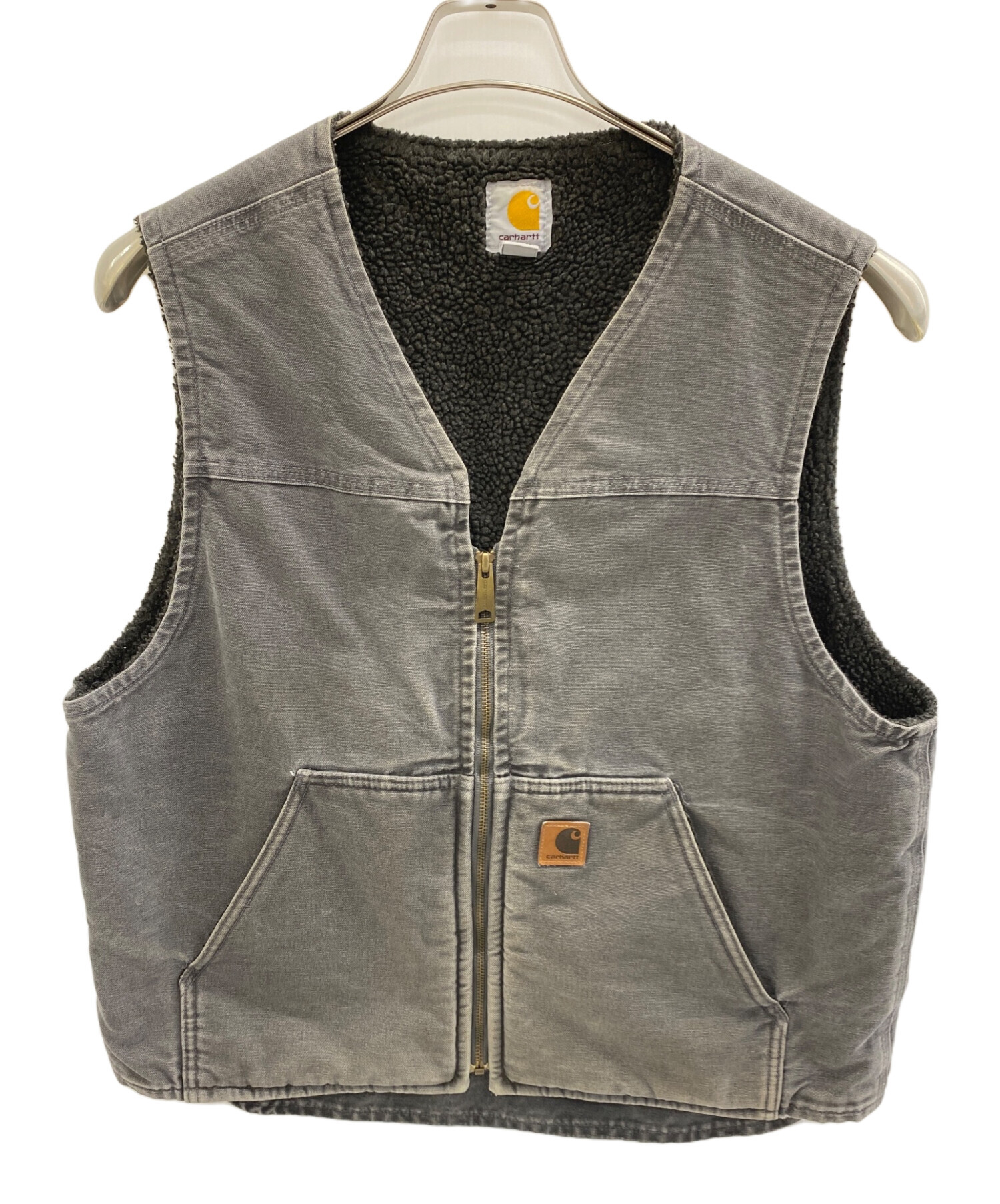 Carhartt グレー ベスト　メキシコ製 中古・古着通販】CarHartt (カーハート) ベスト グレー サイズ:L