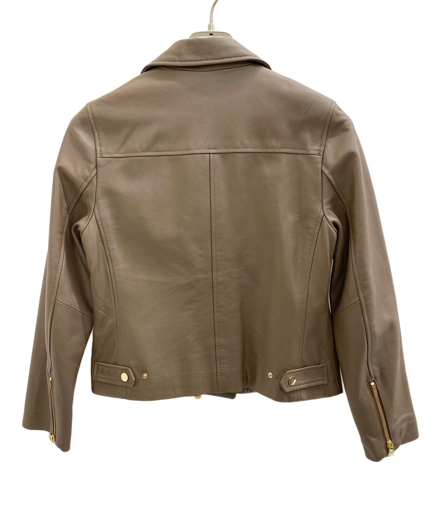 中古・古着通販】euclaid (エウクレイド) ラムレザージャケット