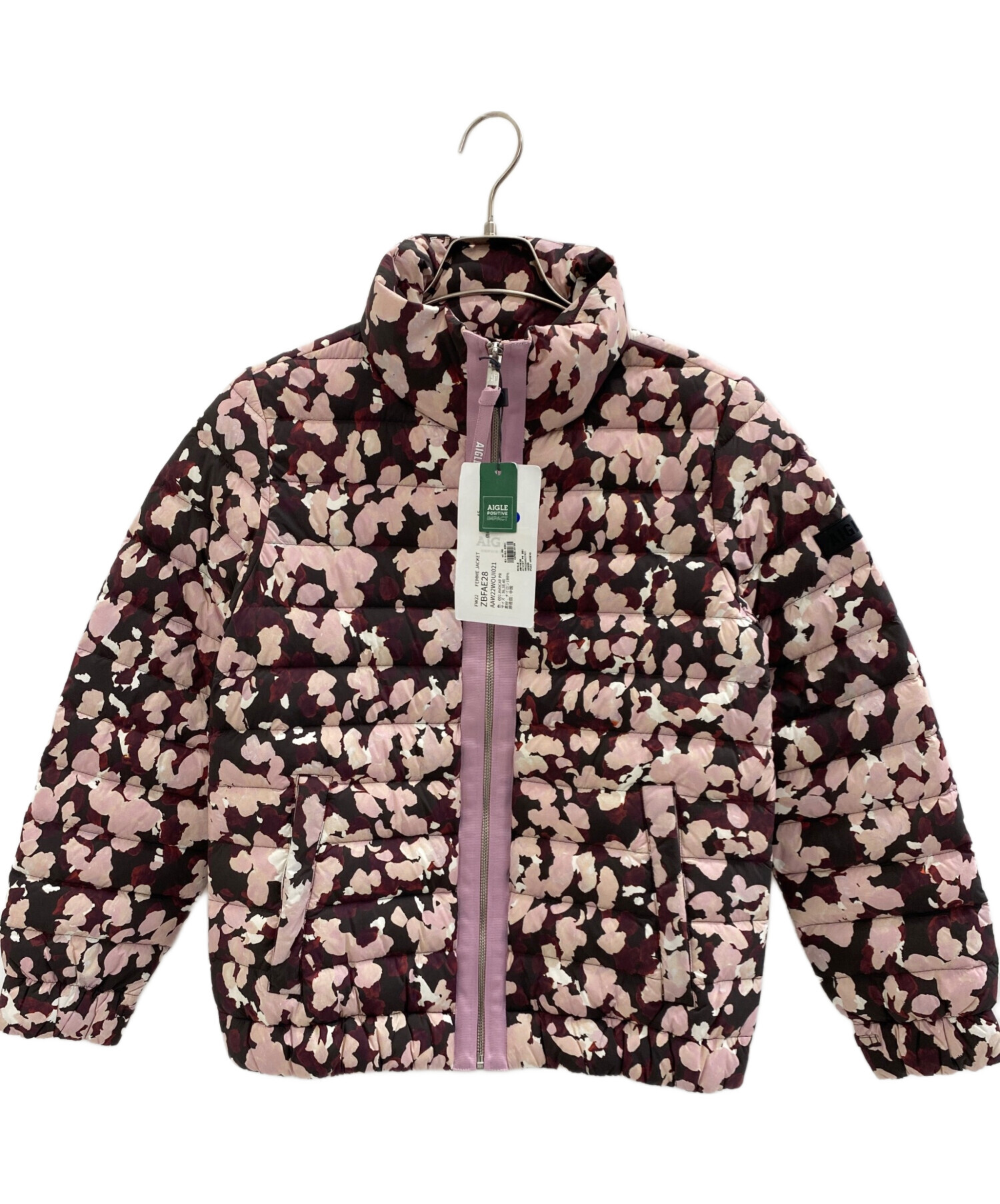 中古・古着通販】AIGLE (エーグル) ダウンジャケット ピンク サイズ:36