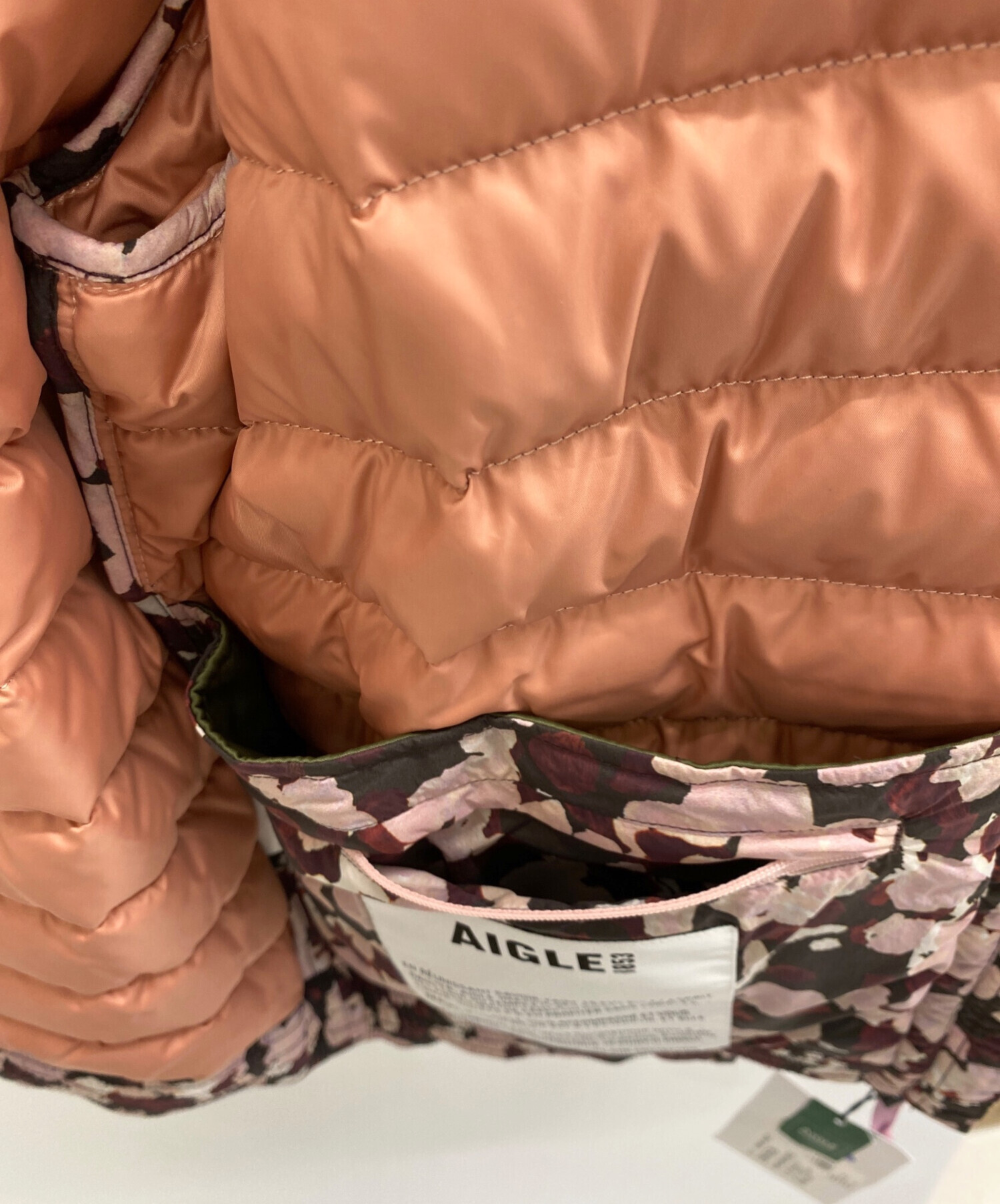中古・古着通販】AIGLE (エーグル) ダウンジャケット ピンク サイズ:36