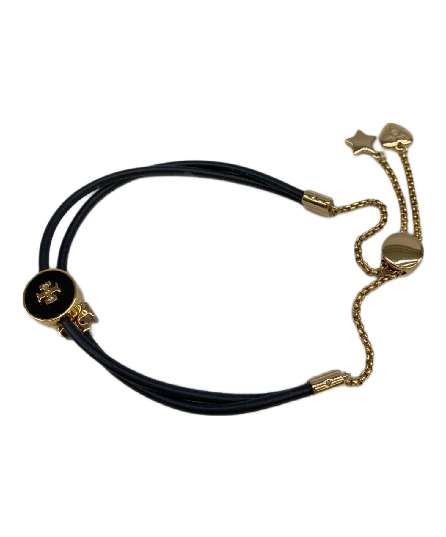 中古・古着通販】TORY BURCH (トリーバーチ) ブレスレット ブラック 