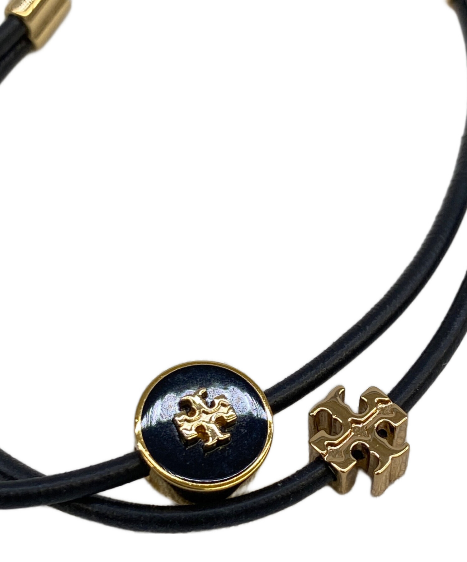 中古・古着通販】TORY BURCH (トリーバーチ) ブレスレット ブラック 