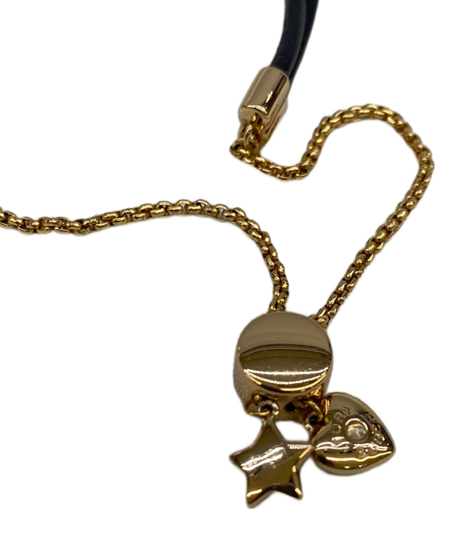 中古・古着通販】TORY BURCH (トリーバーチ) ブレスレット ブラック 