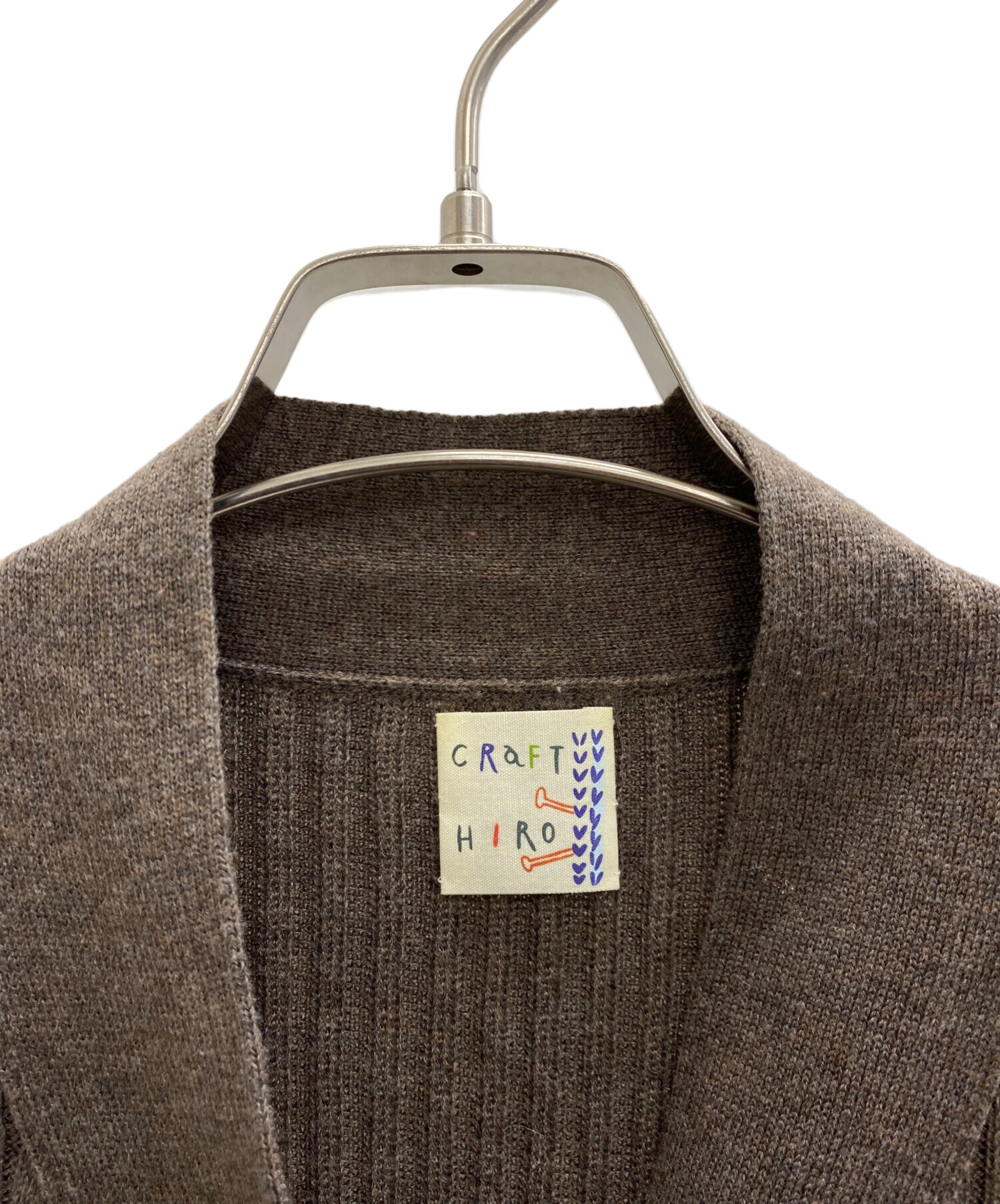 中古・古着通販】craft hiro (クラフトヒロ) 厚手カーディガン