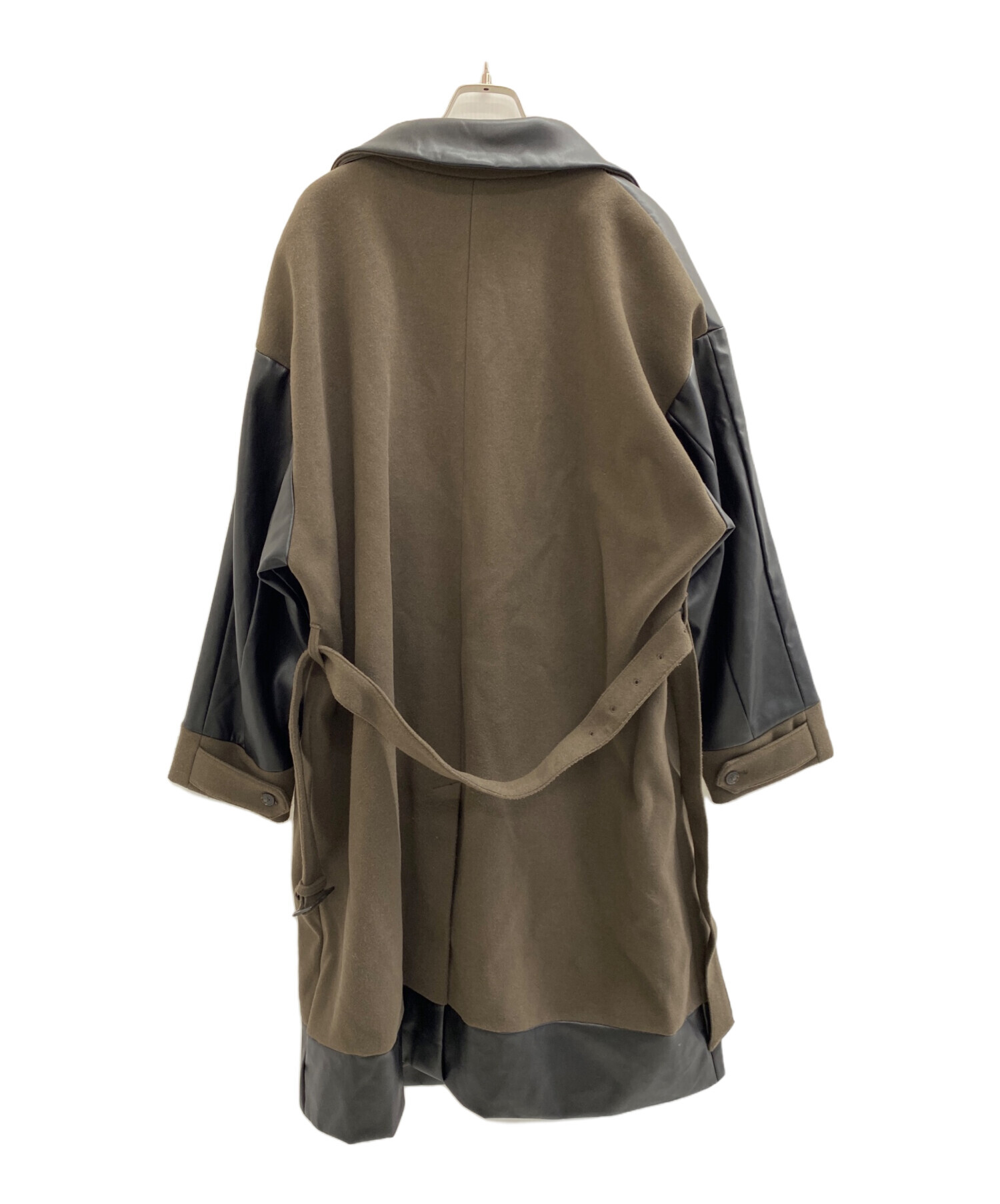 中古・古着通販】HARE (ハレ) ウーリーテックイソザイキリカエコート