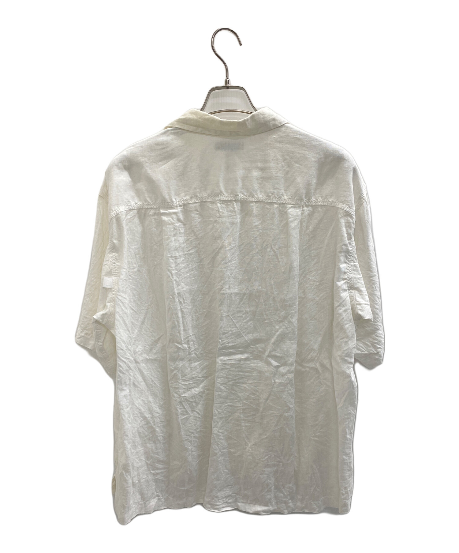 中古・古着通販】CAHLUMN (カウラム) Linen Open Collar Shirt