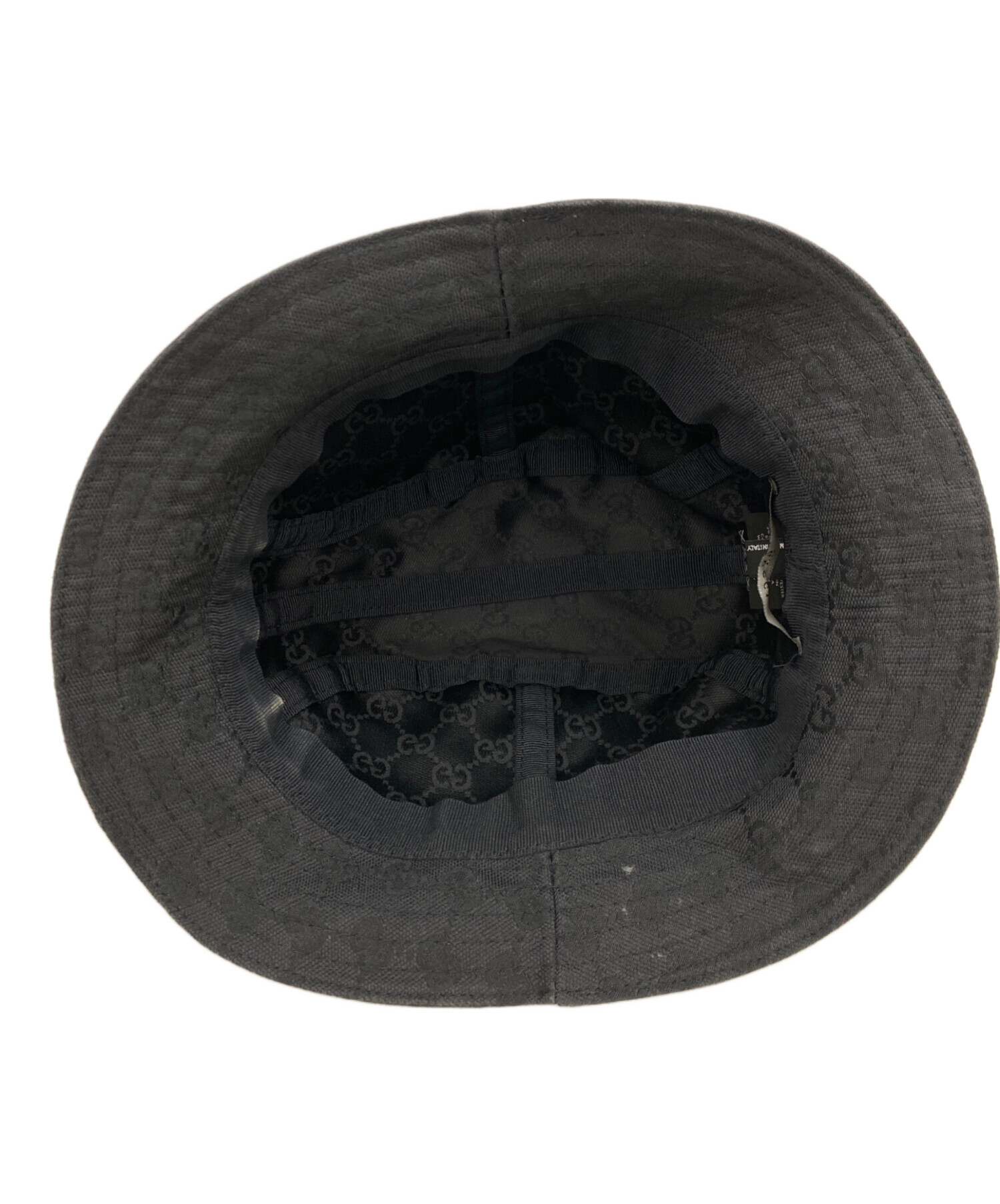 中古・古着通販】GUCCI (グッチ) バケットハット ブラック｜ブランド