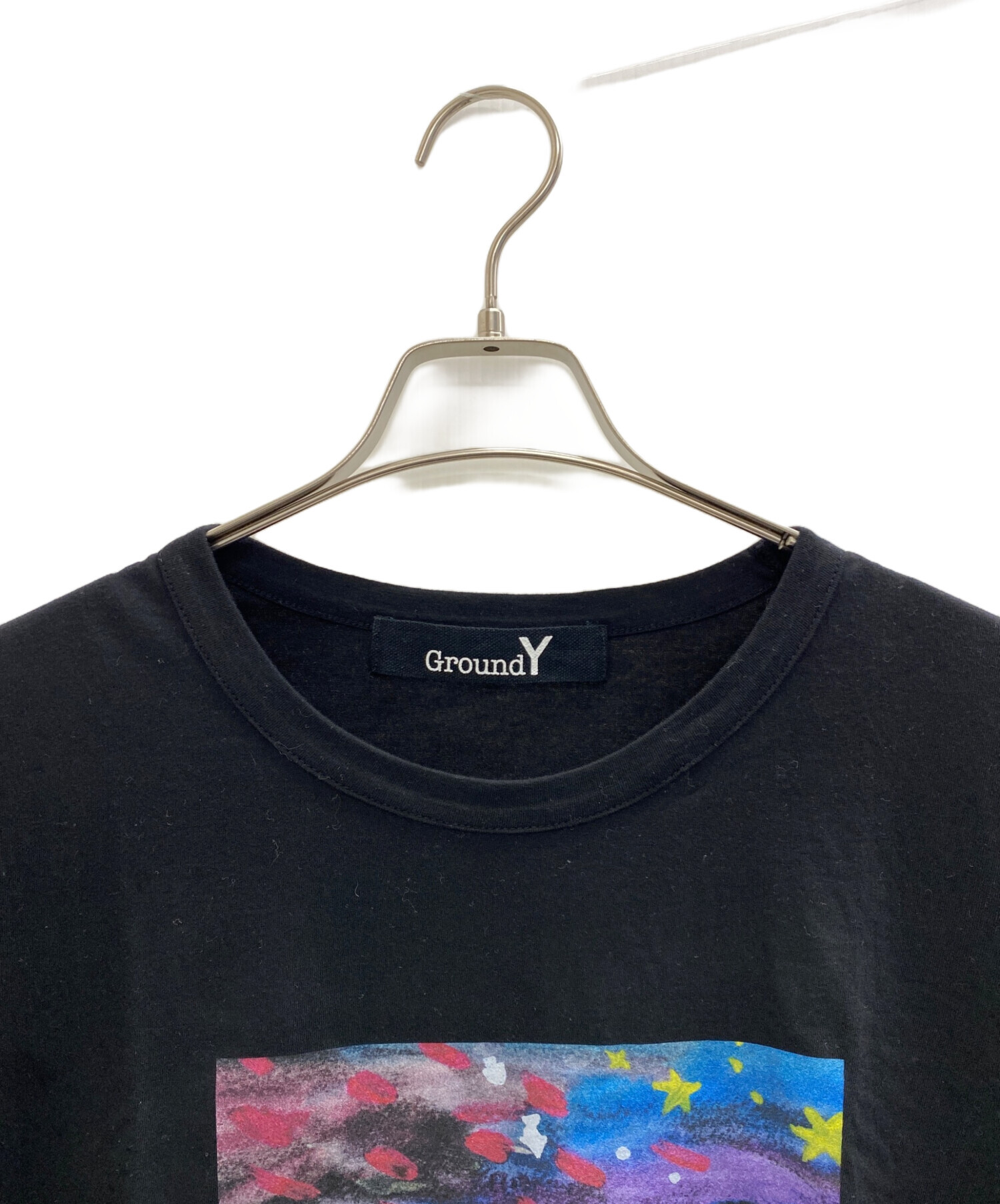 中古・古着通販】GROUND Y (グラウンドワイ) 深川麻衣 夢の中Tシャツ 