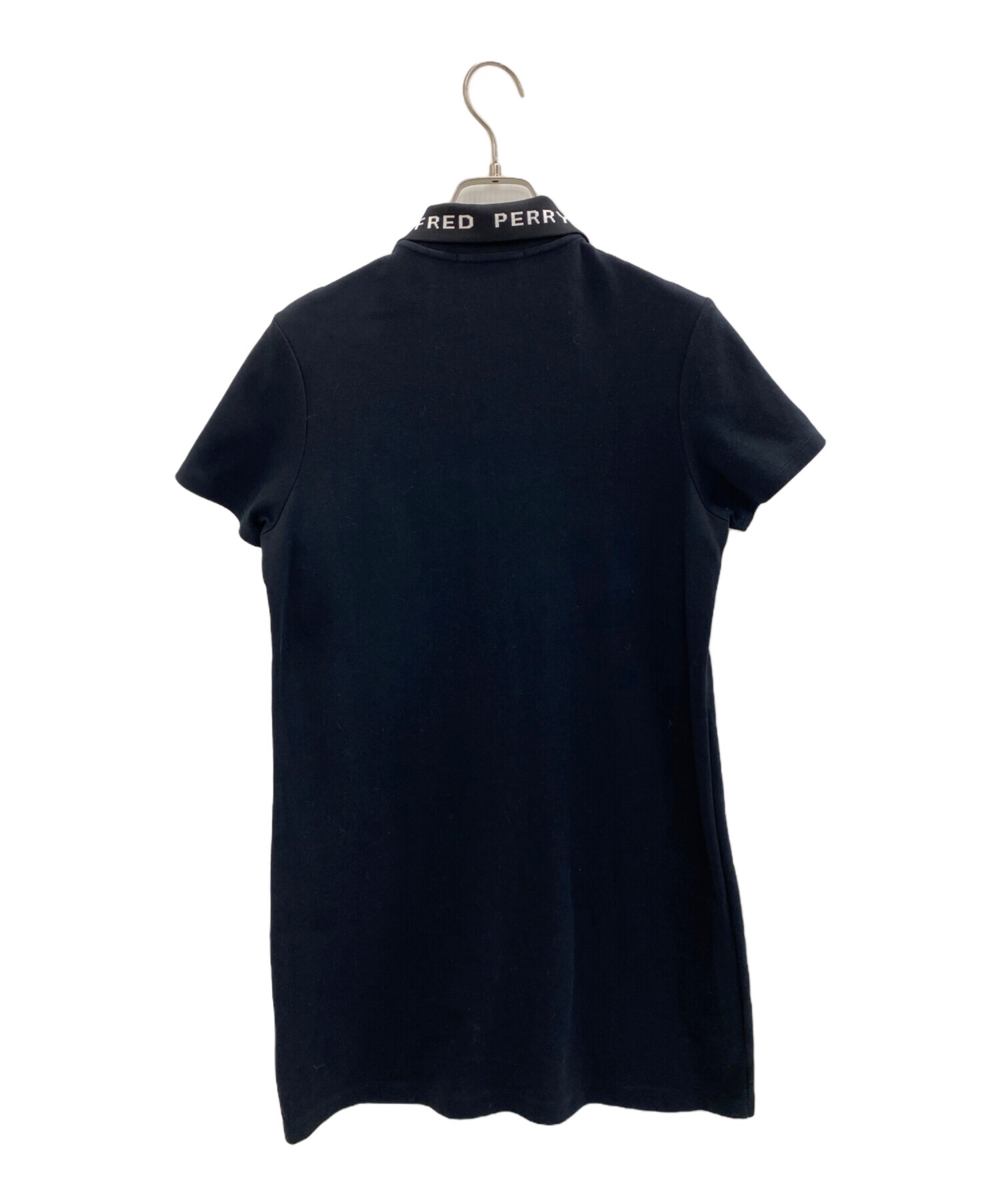 FRED PERRY ブラック ポロシャツ UK8 中古・古着通販】FRED PERRY (フレッドペリー) ポロシャツ ブラック
