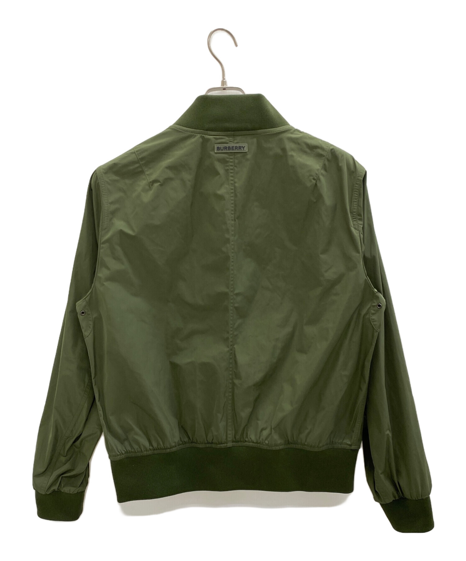 中古・古着通販】BURBERRY (バーバリー) MA-1ジャケット カーキ サイズ
