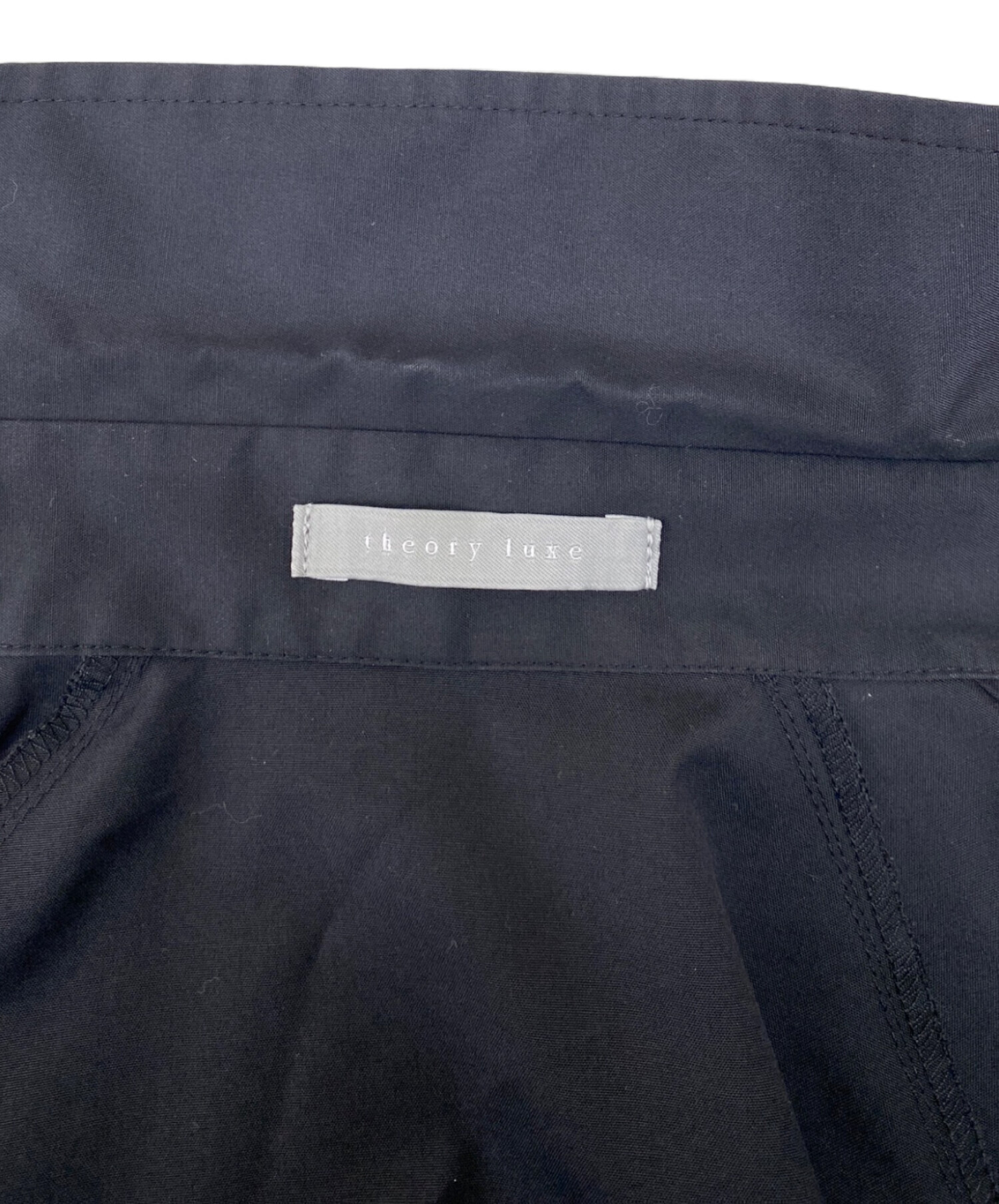 中古・古着通販】theory luxe (セオリーリュクス) 長袖シャツ ブラック 