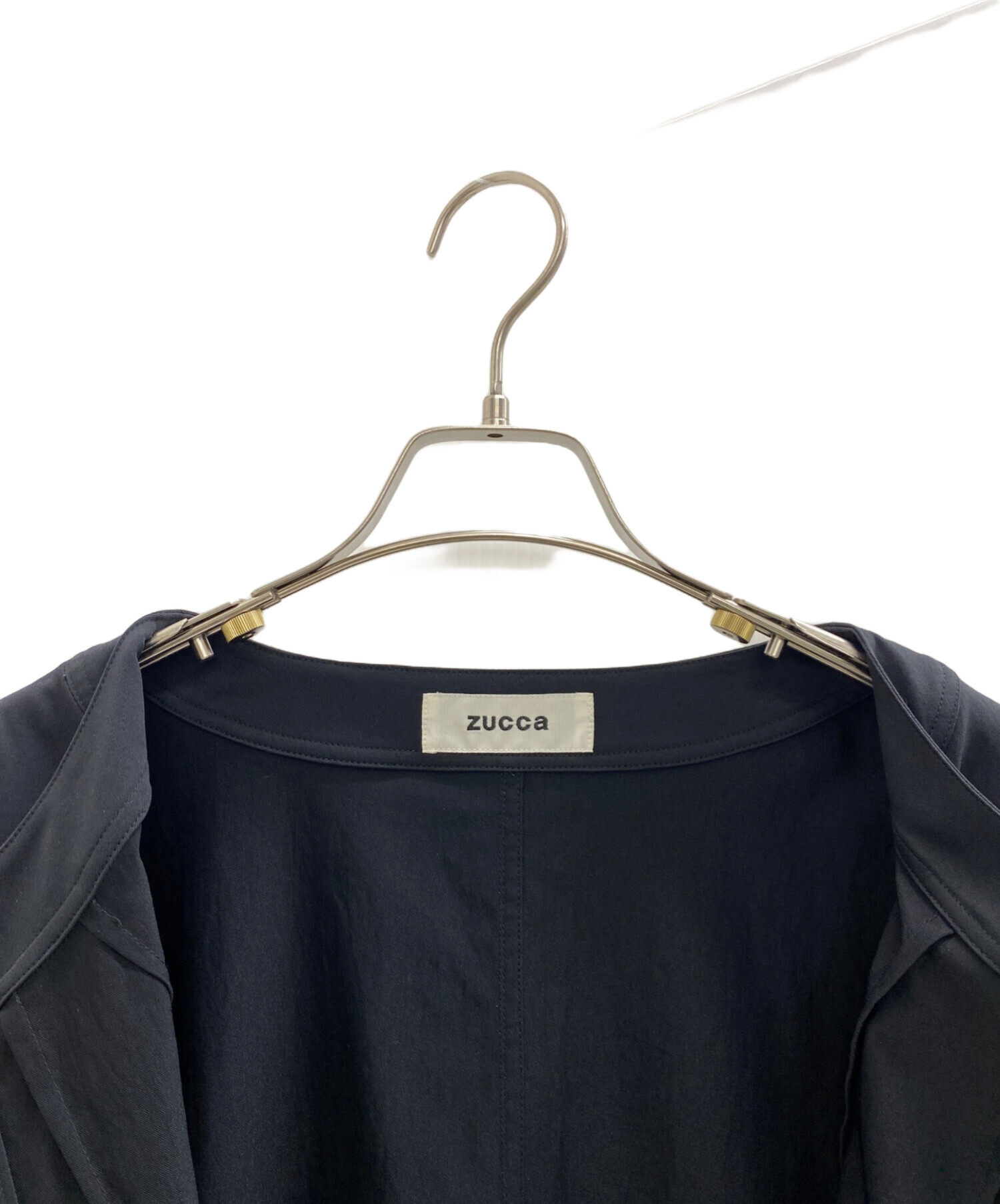中古・古着通販】ZUCCA (ズッカ) ジップアップジャケット ブラック
