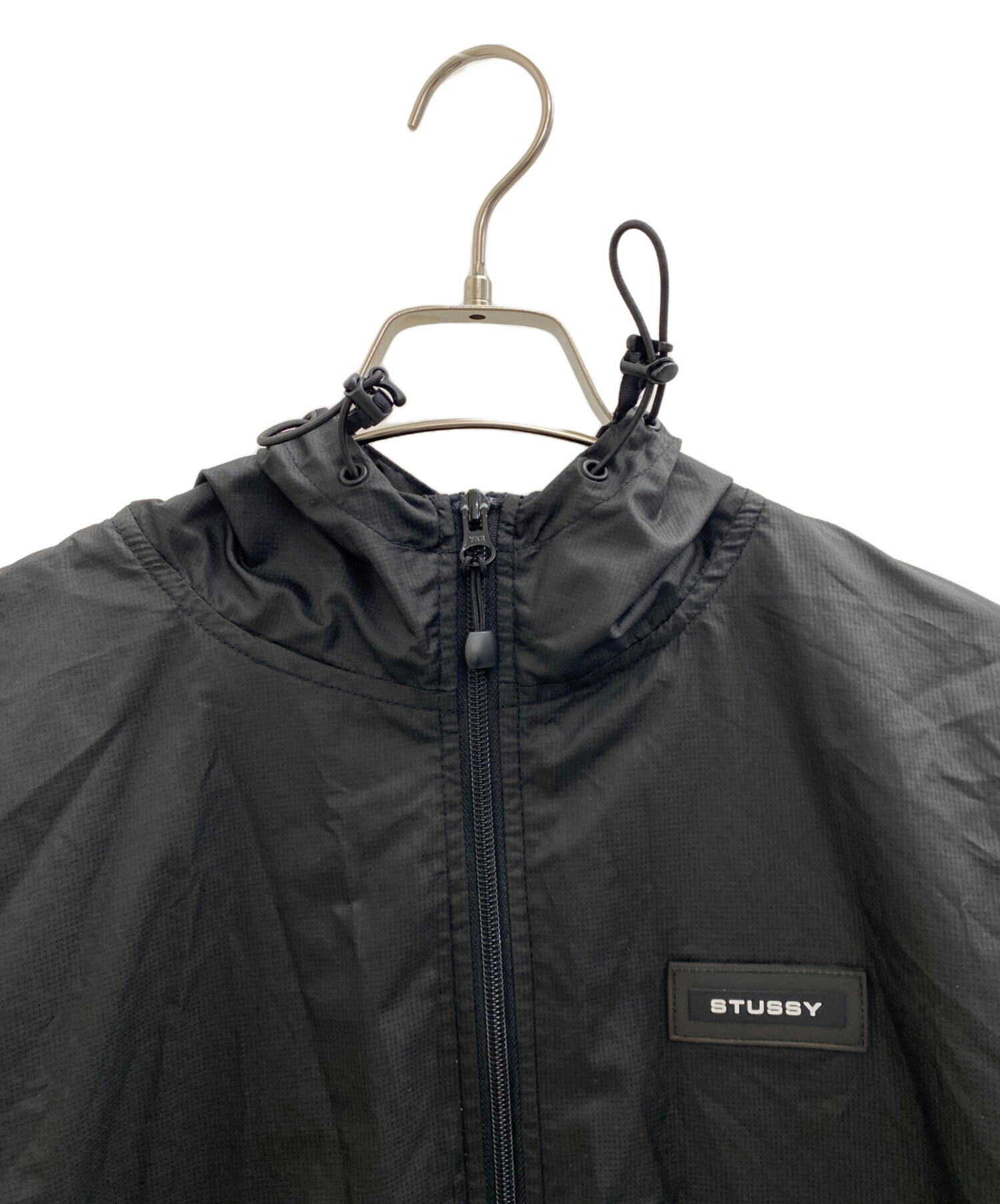 中古・古着通販】stussy (ステューシー) ナイロンジャケット ブラック