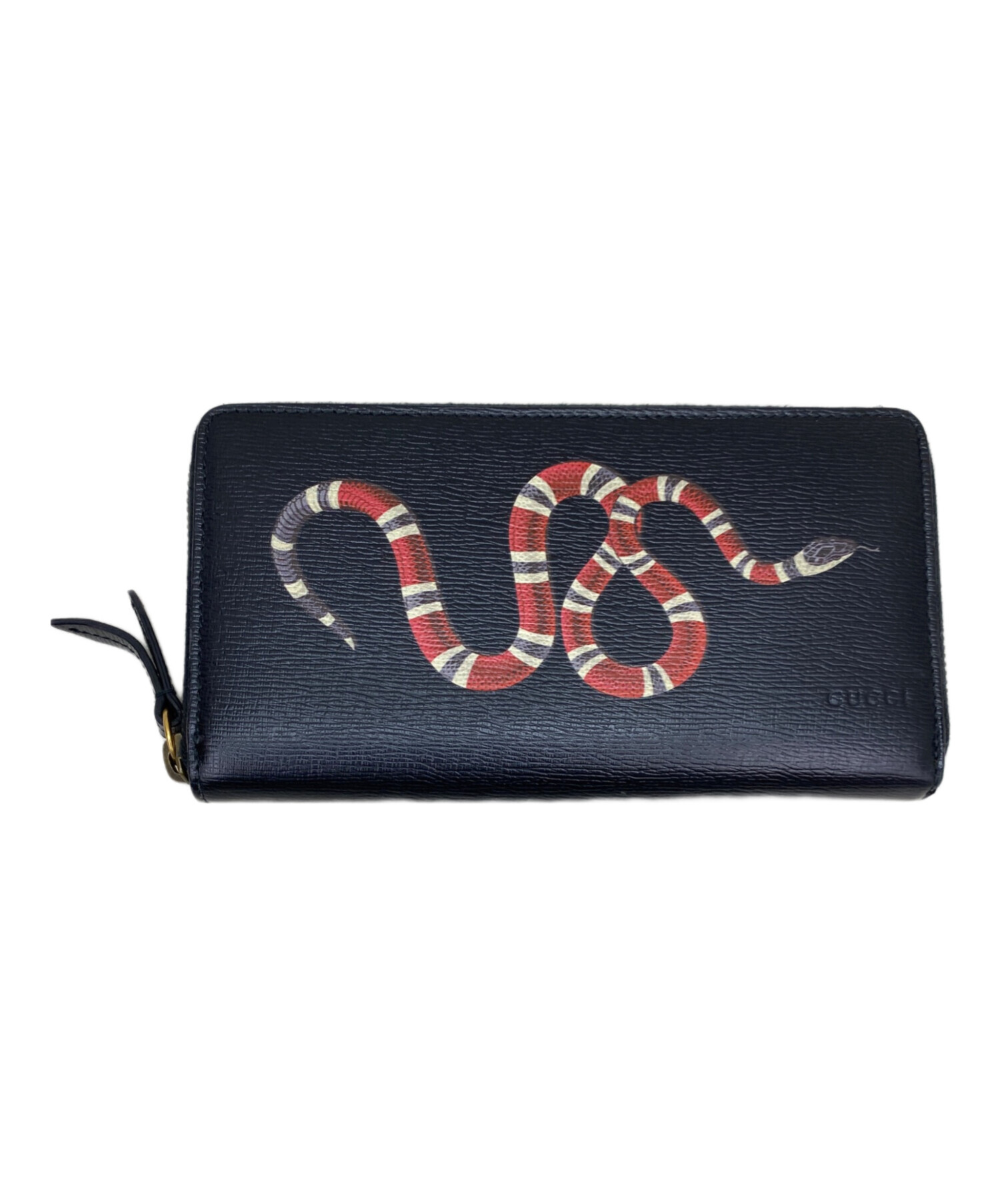 グッチ長財布　ほぼ未使用品 中古・古着通販】GUCCI (グッチ) 長財布 ブラック｜ブランド・古着通販