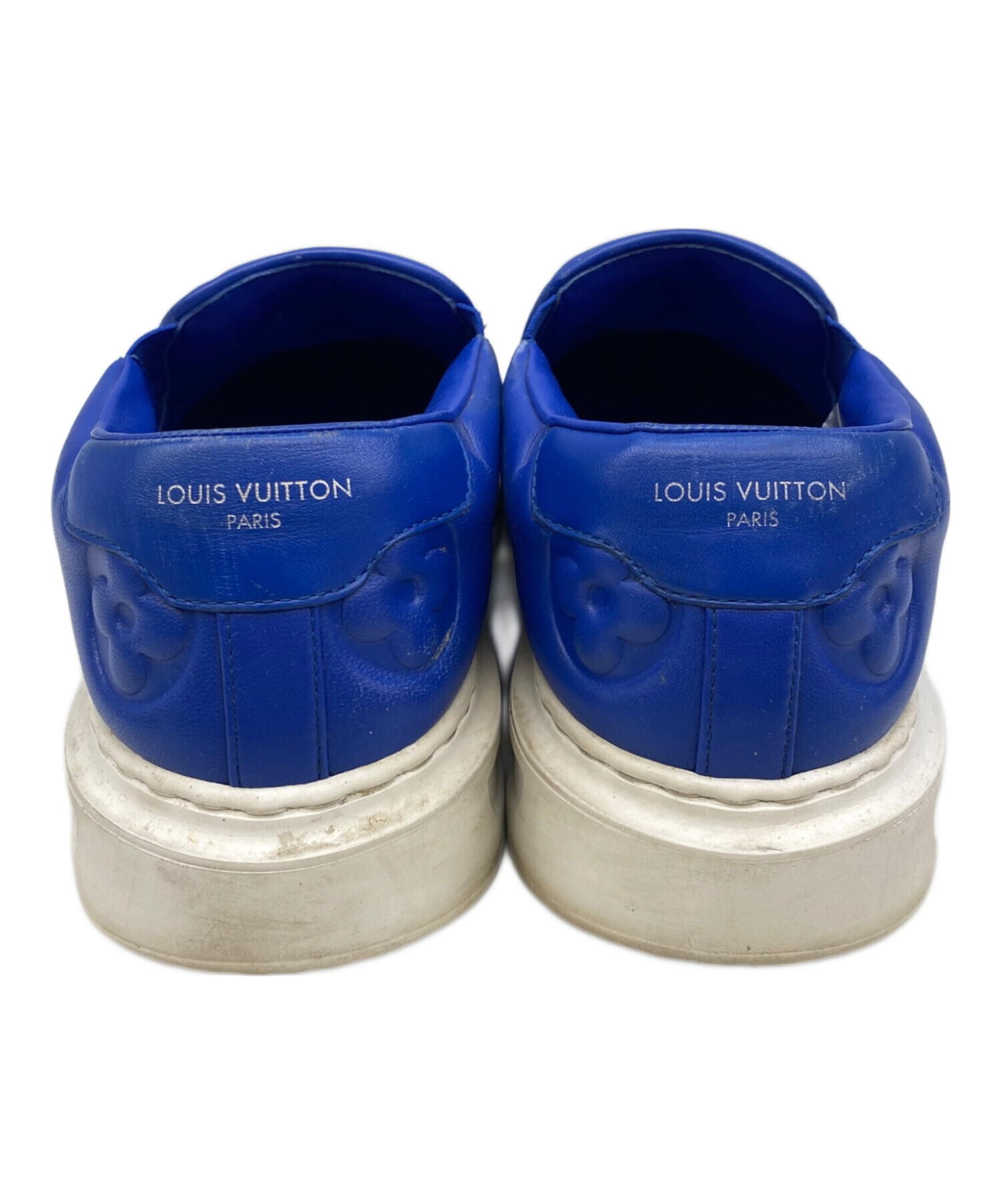 中古・古着通販】LOUIS VUITTON (ルイ ヴィトン) スリッポン ブルー