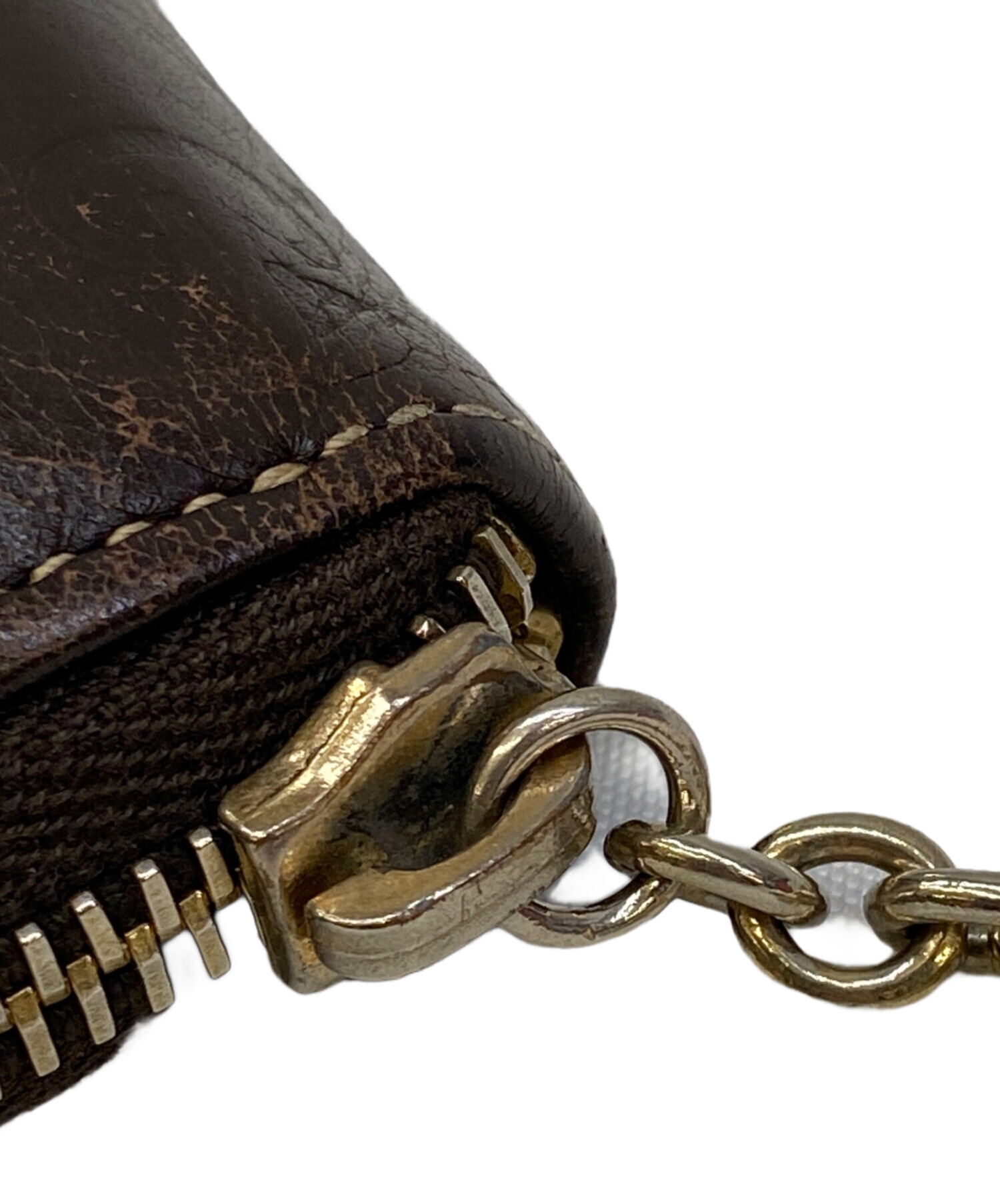 中古・古着通販】GUCCI (グッチ) 長財布 ブラウン｜ブランド・古着通販 