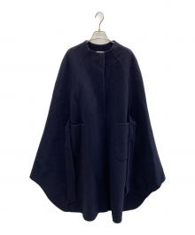 【未使用タグ付き！】IENA LA BOUCLEケープコート☆イエナ 中古・古着通販】IENA LA BOUCLE (イエナ ラ ブークル) ダブルフェイス