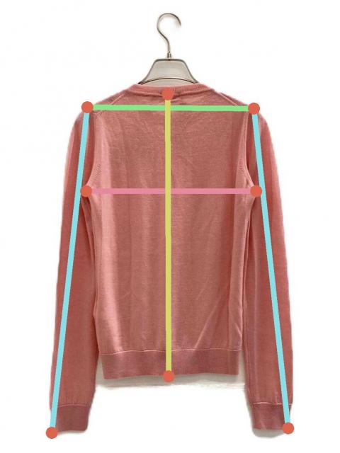 中古・古着通販】N°21 (ヌメロヴェントゥーノ) 薄手ニット ピンク