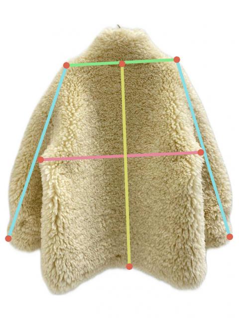 中古・古着通販】epine (エピヌ) sheep mouton coat ベージュ サイズ