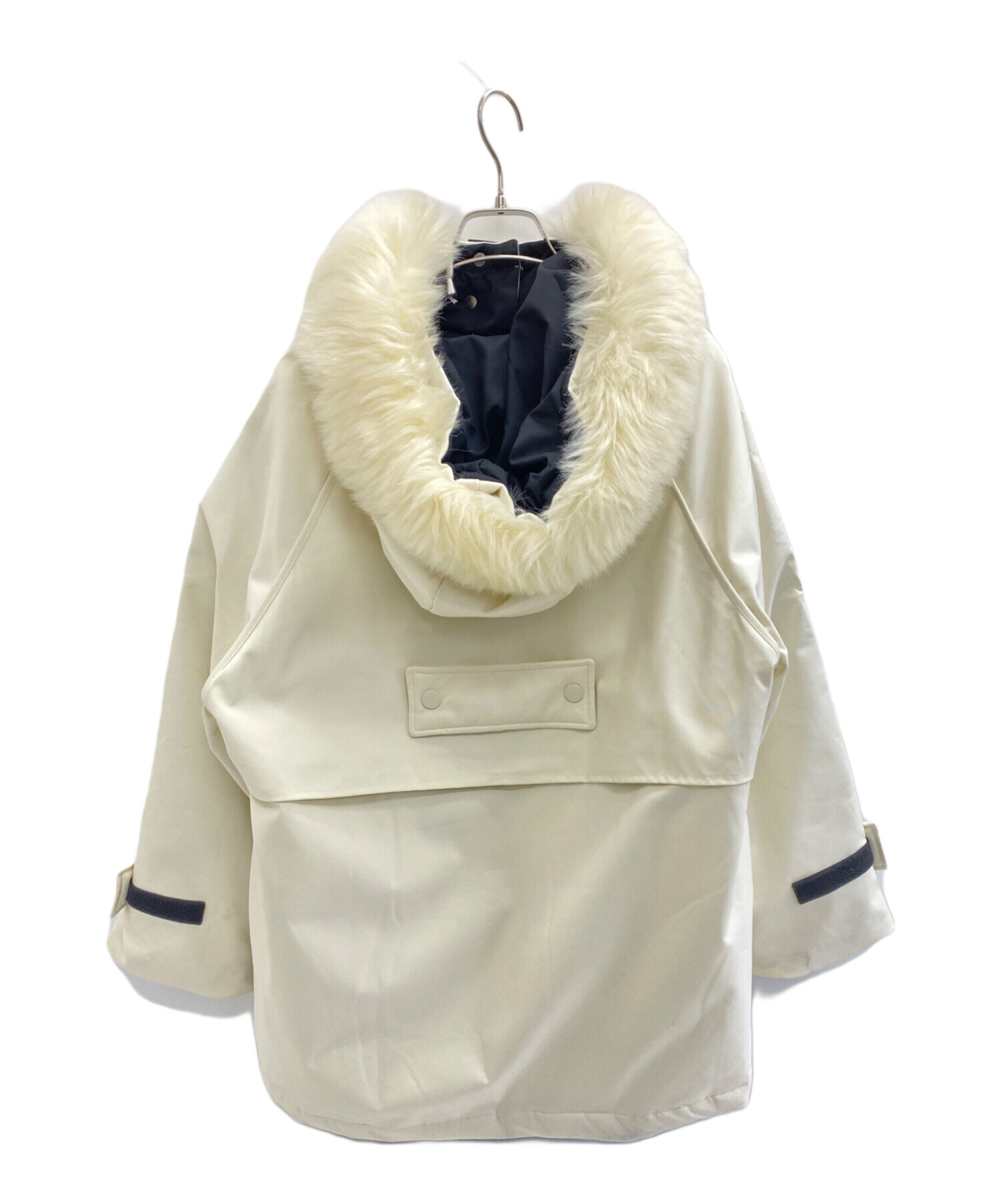 中古・古着通販】AMAIL (アマイル) Snowman bulky coat ホワイト 