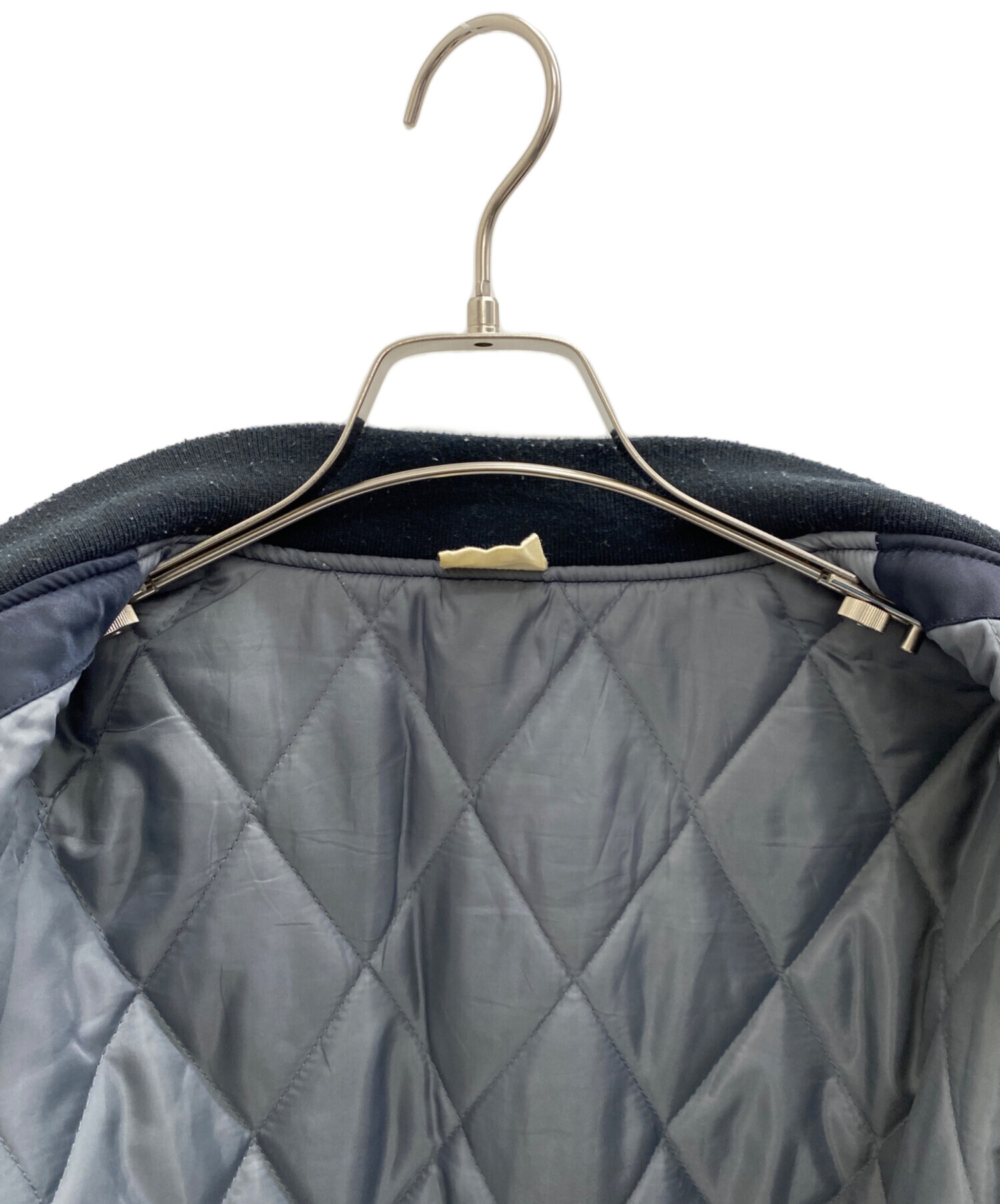 中古・古着通販】Champion (チャンピオン) スタジャン ブラック サイズ