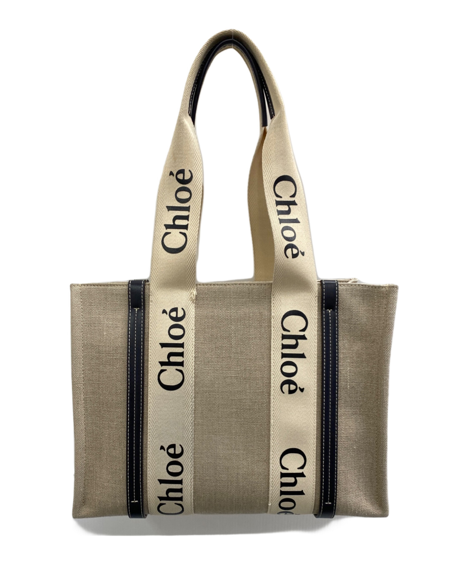 中古・古着通販】Chloe (クロエ) Woody トートバッグ ミディアム 