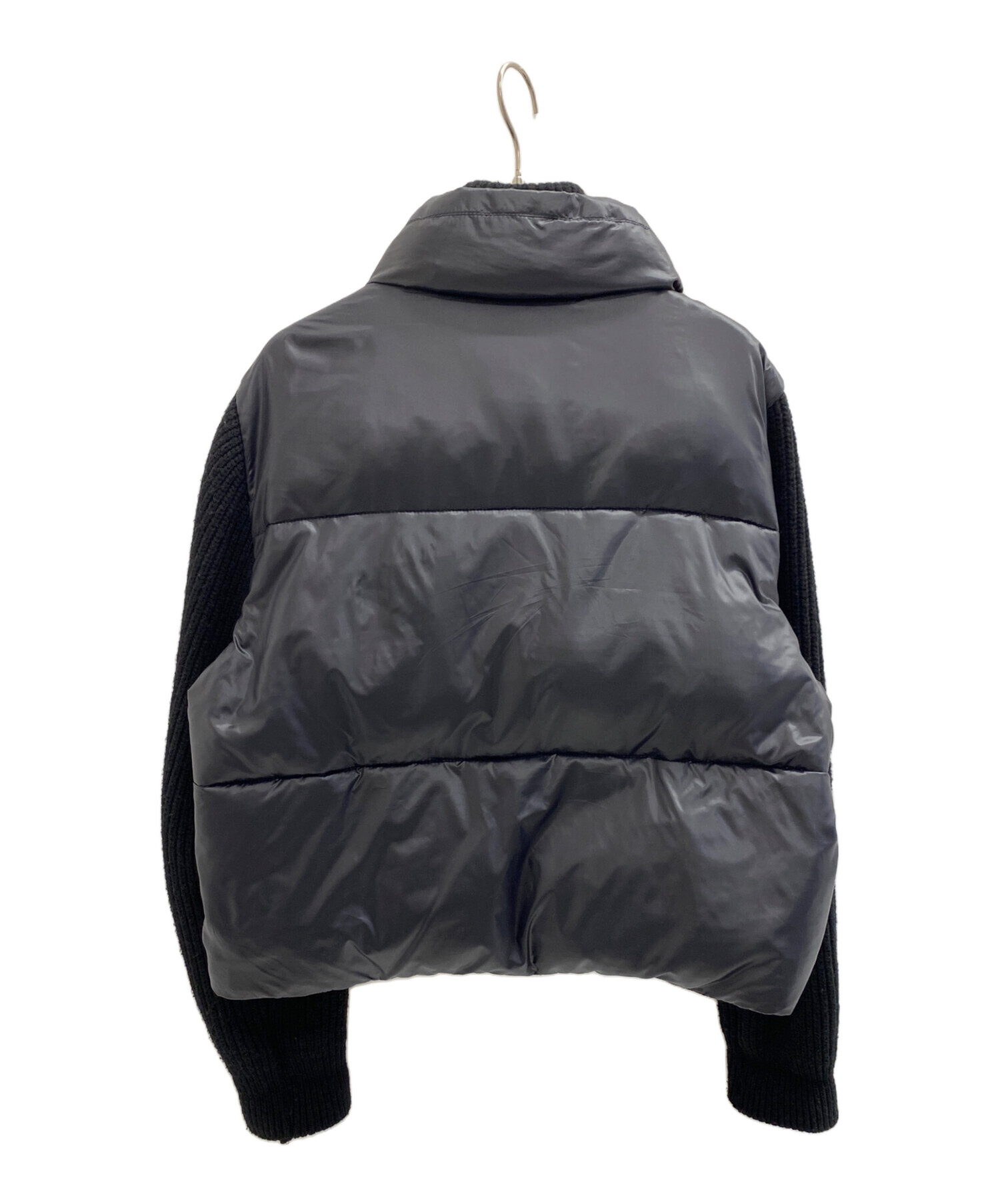 中古・古着通販】ZARA (ザラ) 中綿ショートジャケット ブラック サイズ 