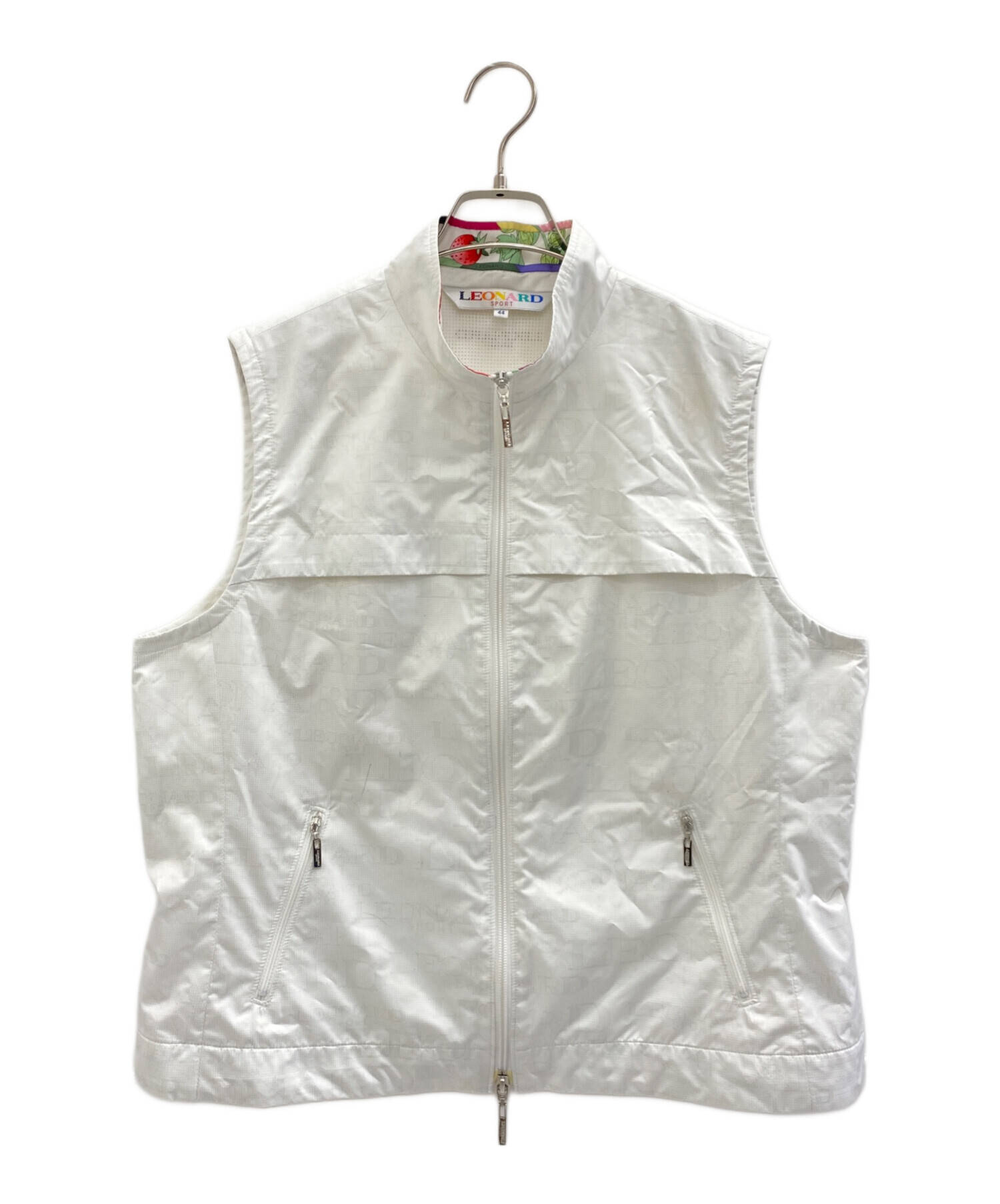 中古・古着通販】LEONARD SPORT (レオナール スポーツ) ナイロンジップ 