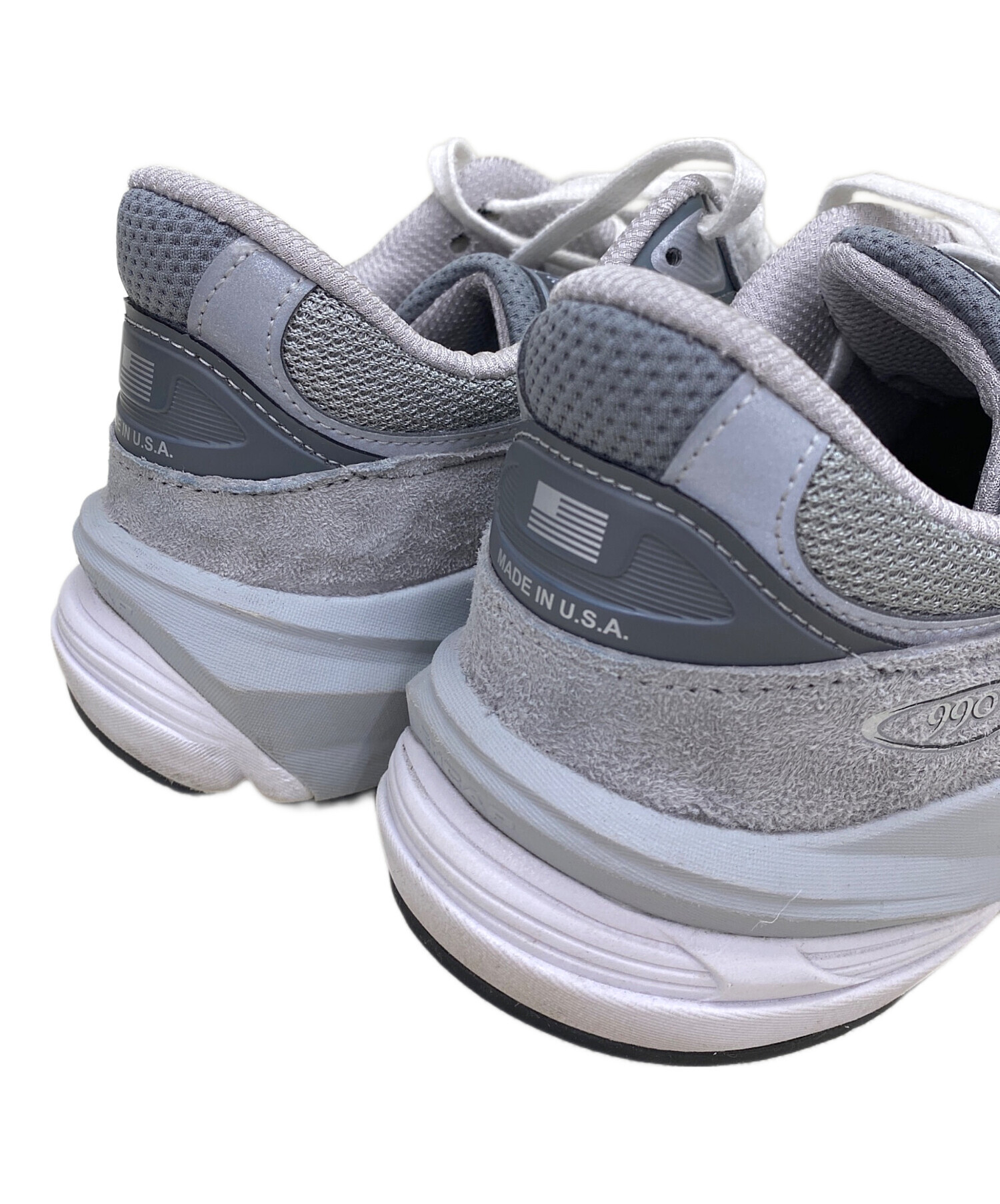 New Balance スニーカー 7 1/2(25.5cm位) グレー系 【古着】【中古】 中古・古着通販】NEW BALANCE (ニューバランス) スニーカー グレー