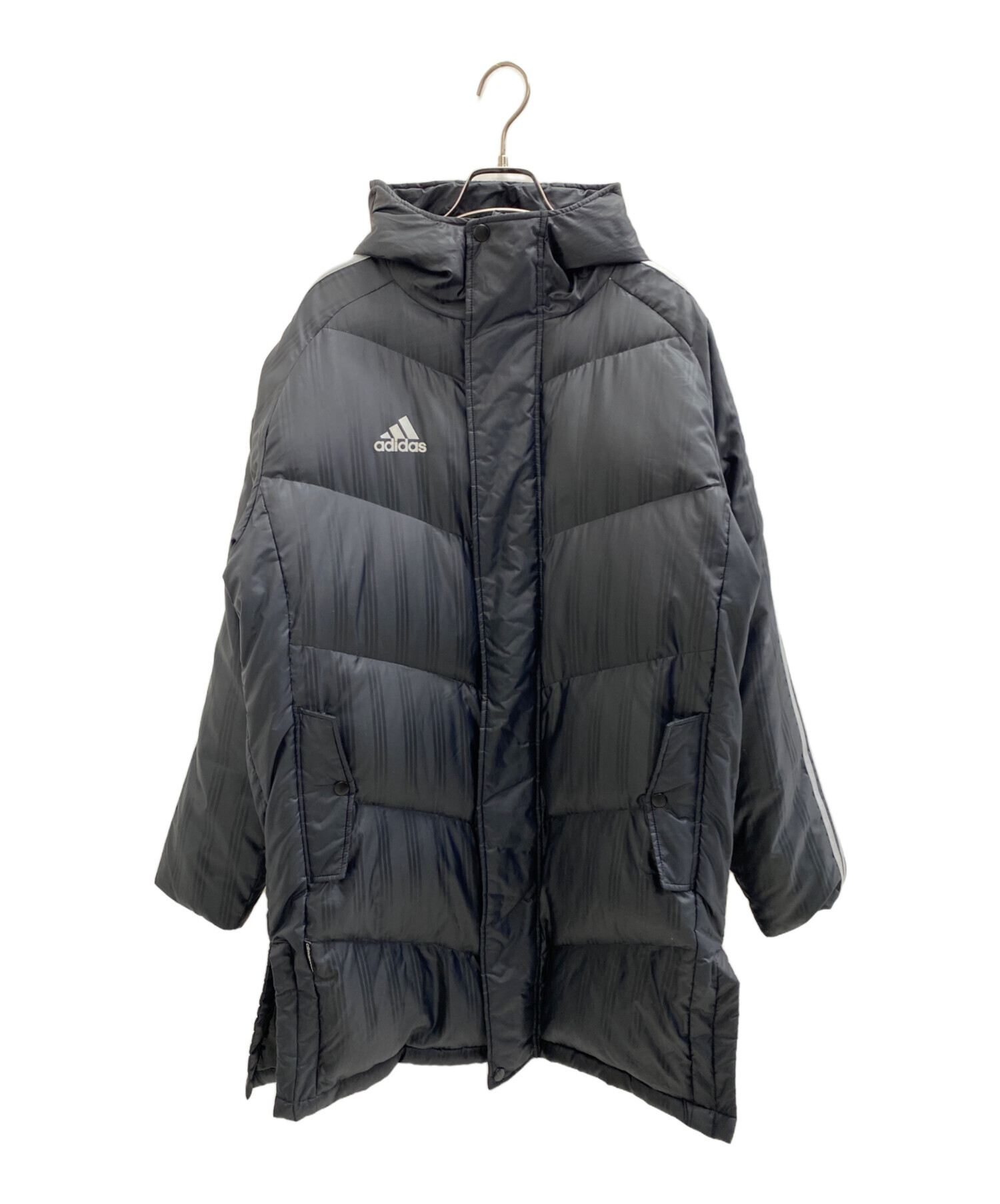 中古・古着通販】adidas (アディダス) ダウンジャケット ブラック 